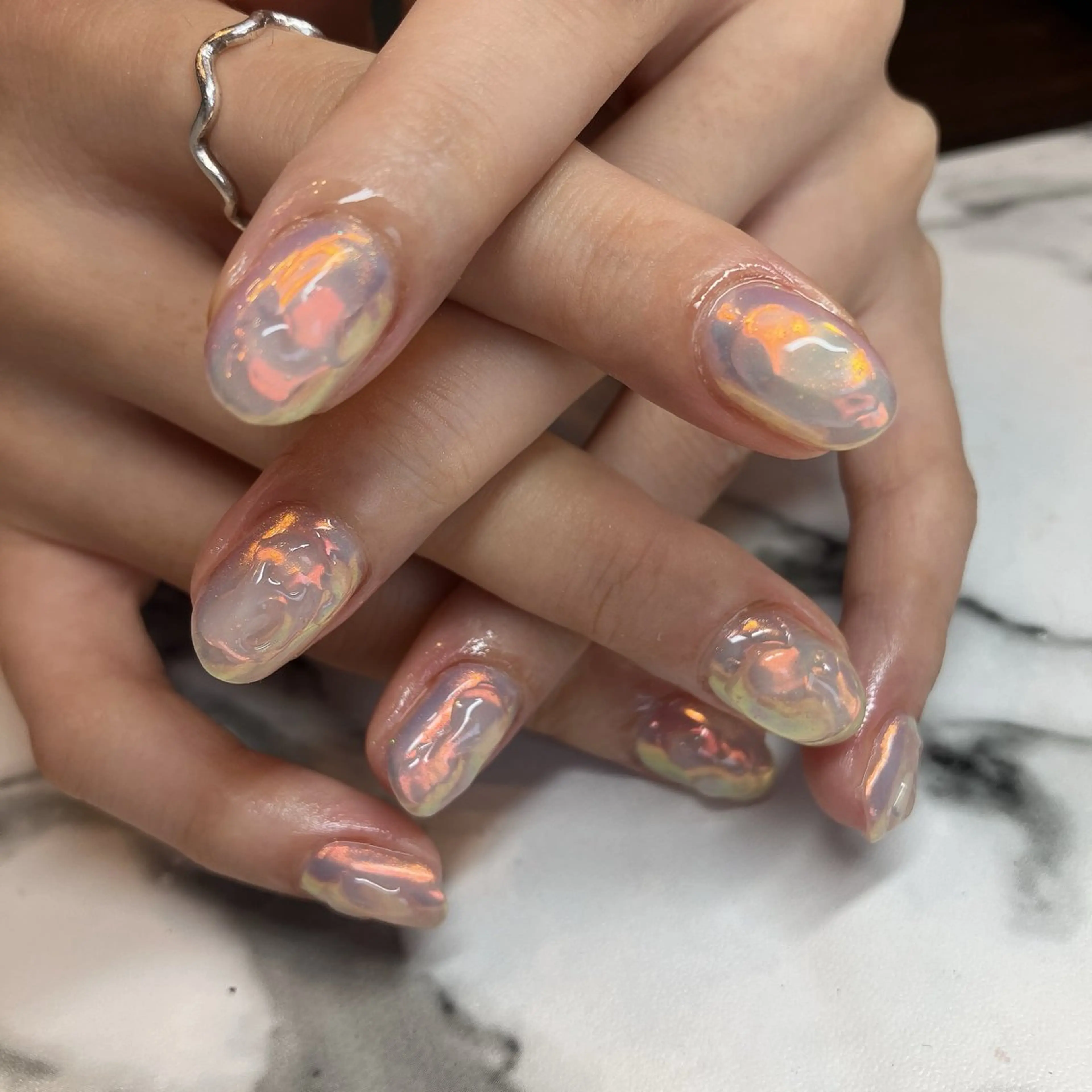 ハンドジェルネイル 定額or持ち込みデザインやりたい放題120分の写真