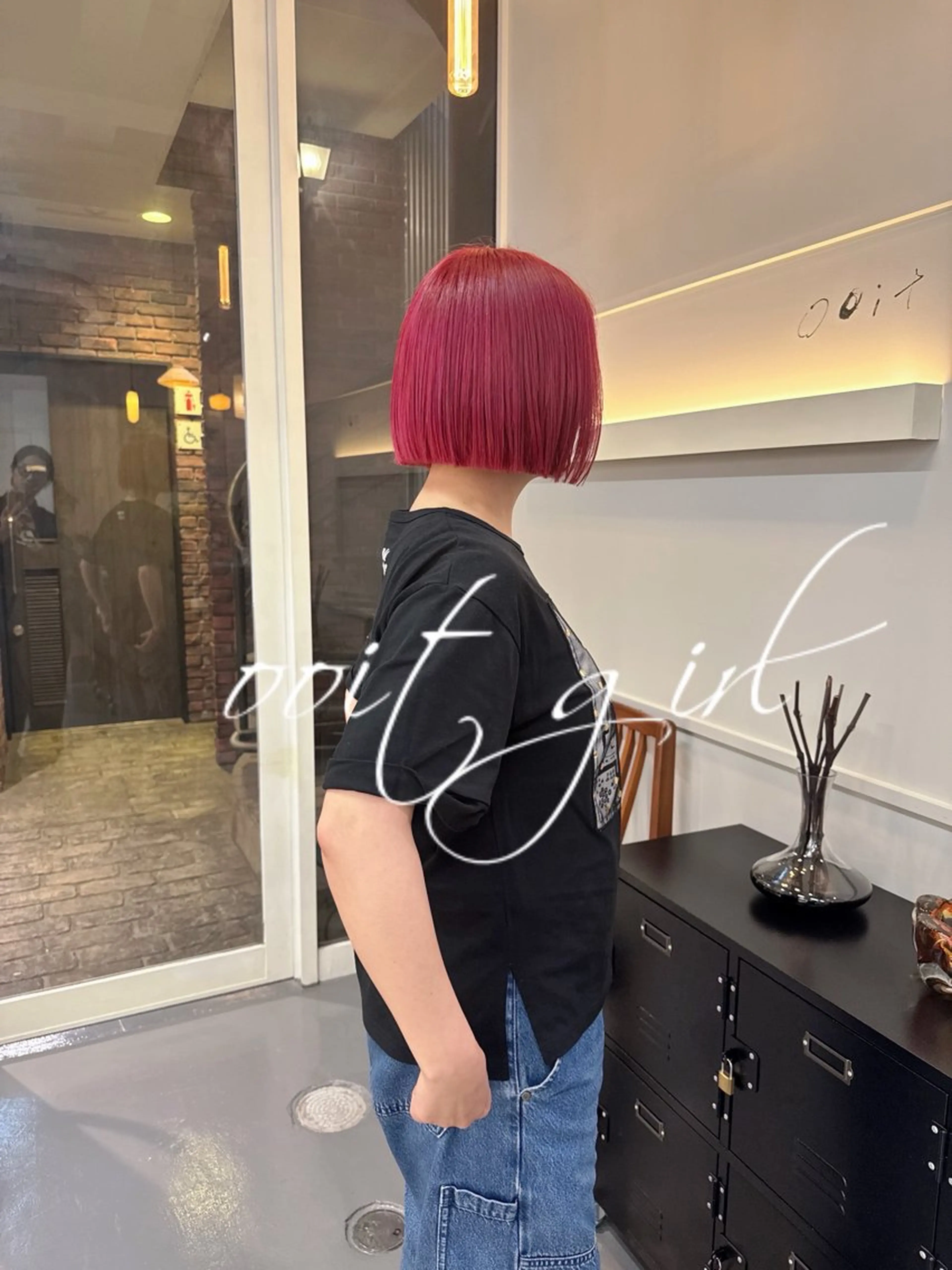 ショート カラー カット ヘアカラー トリートメント ooit所属・ooit 【オーイット】のヘアスタイル