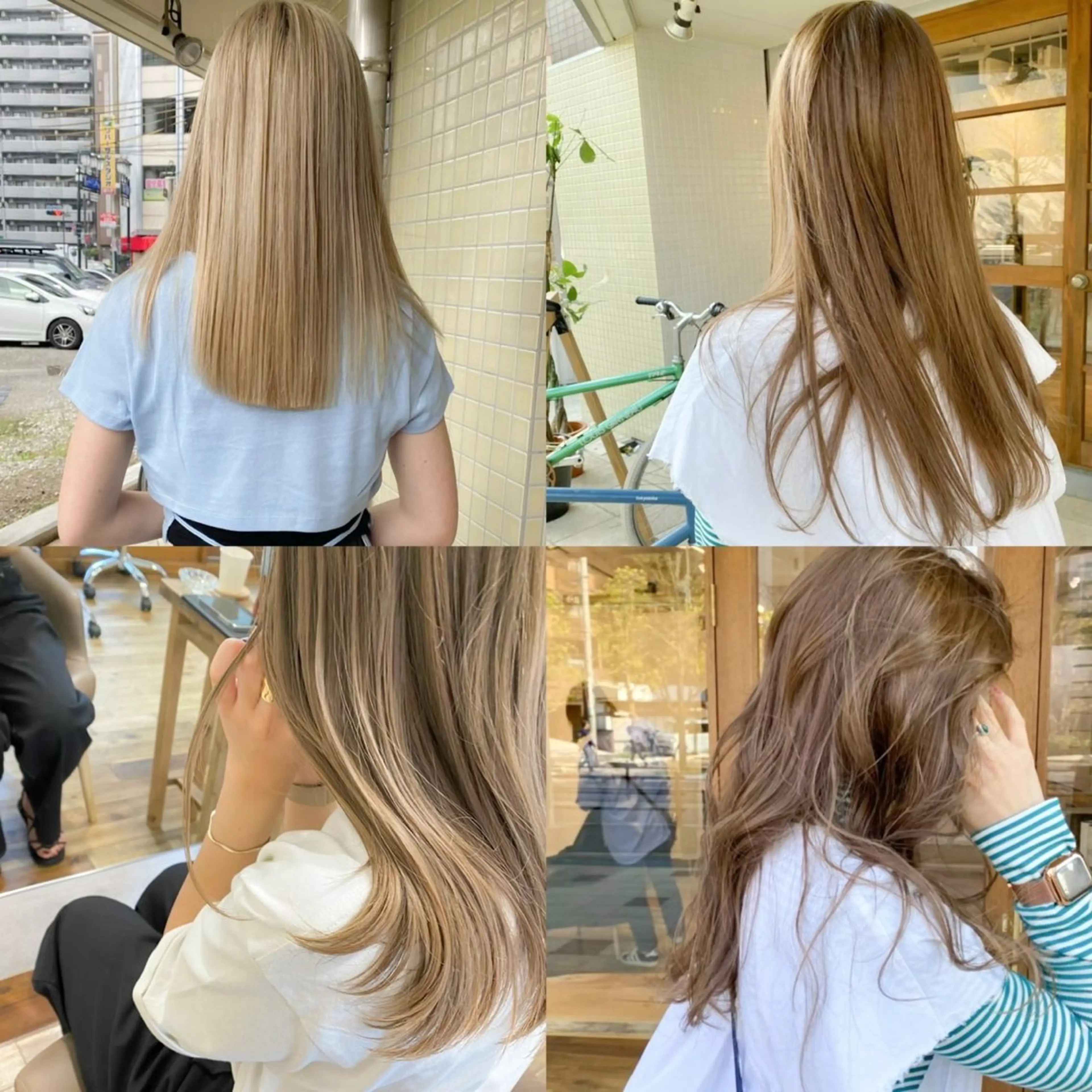 ロング ヘアカラー siro所属・透明感カラー/ボブ/ siro meruのヘアスタイル