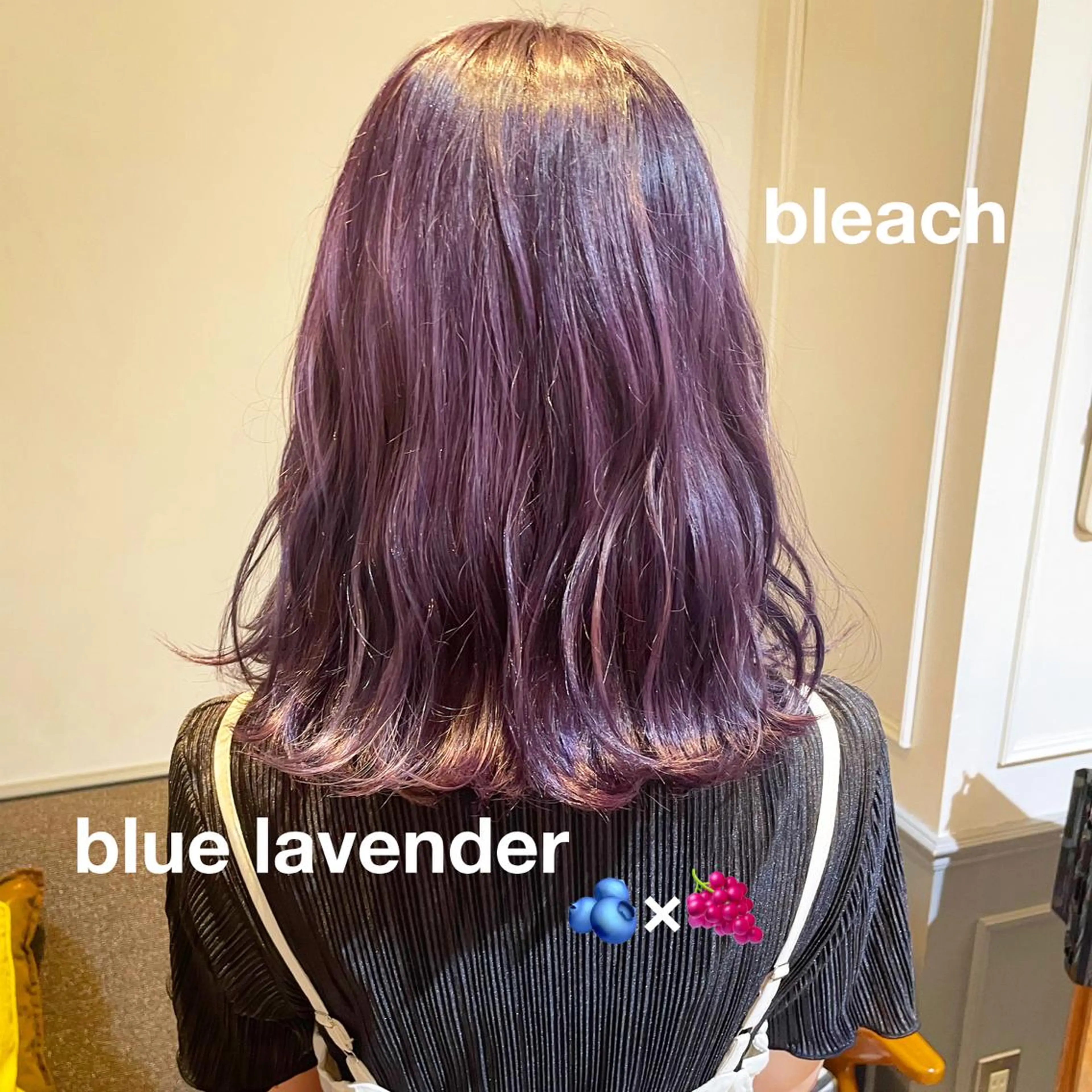 ミディアム カラー ヘアアレンジ ブリーチ シルバー ヘアカラー ハイトーンピンク🍑 ブリーチ🍑RINAのヘアスタイル