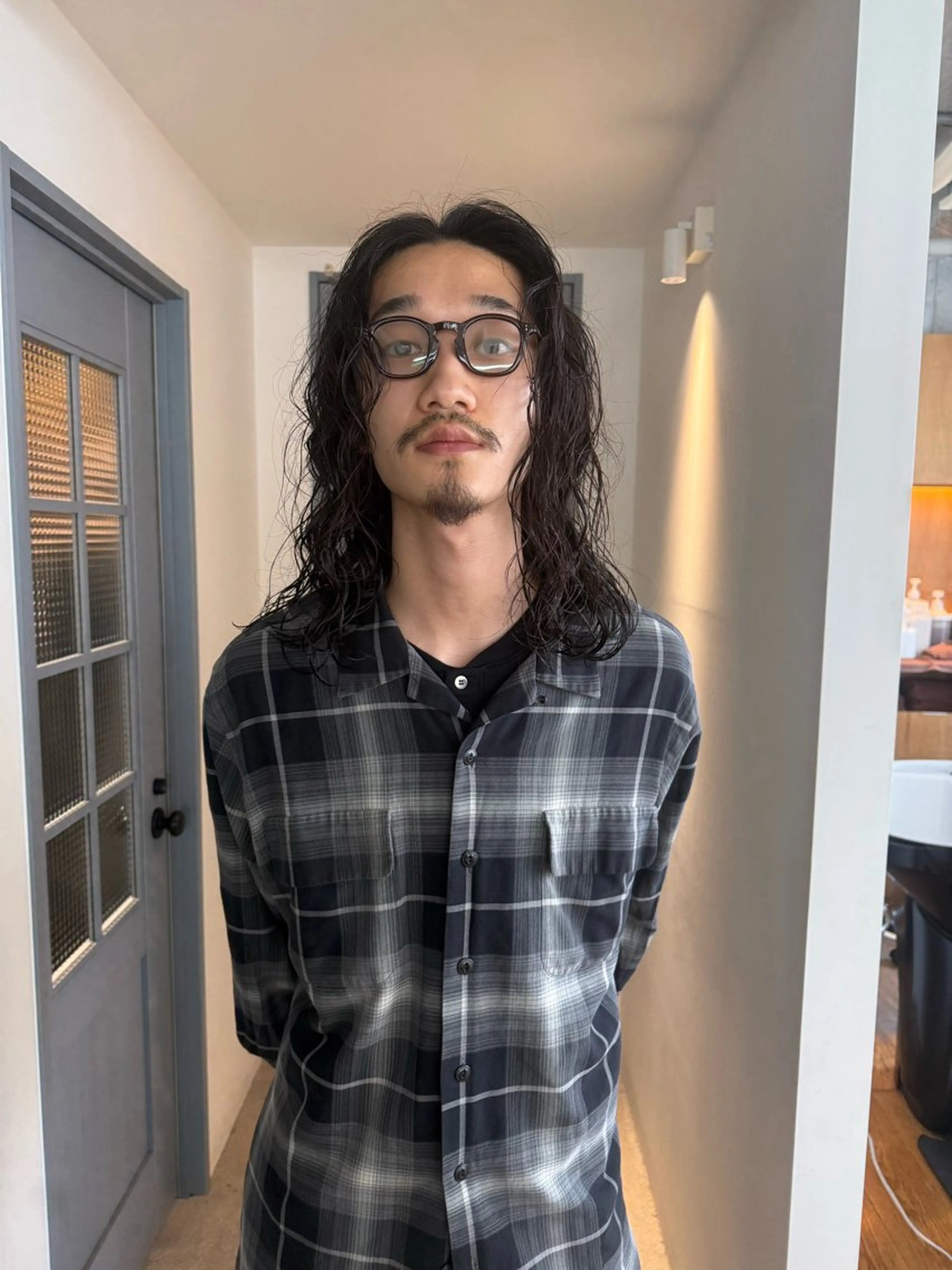 メンズ メンズパーマ カット パーマ 高田 翔平のヘアスタイル