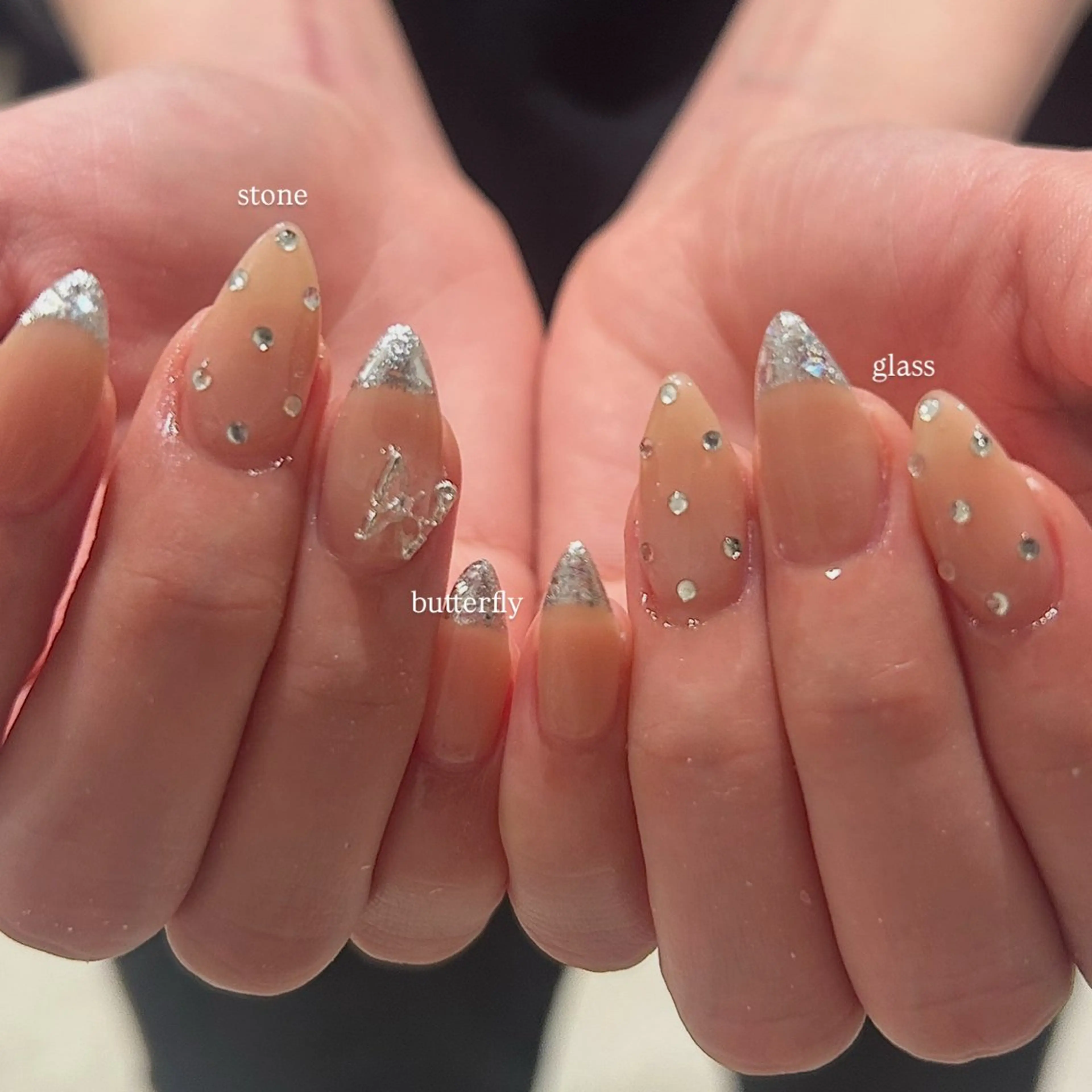 ネイル ハンドネイル honoka ガーリーネイル໒꒱のネイルデザイン