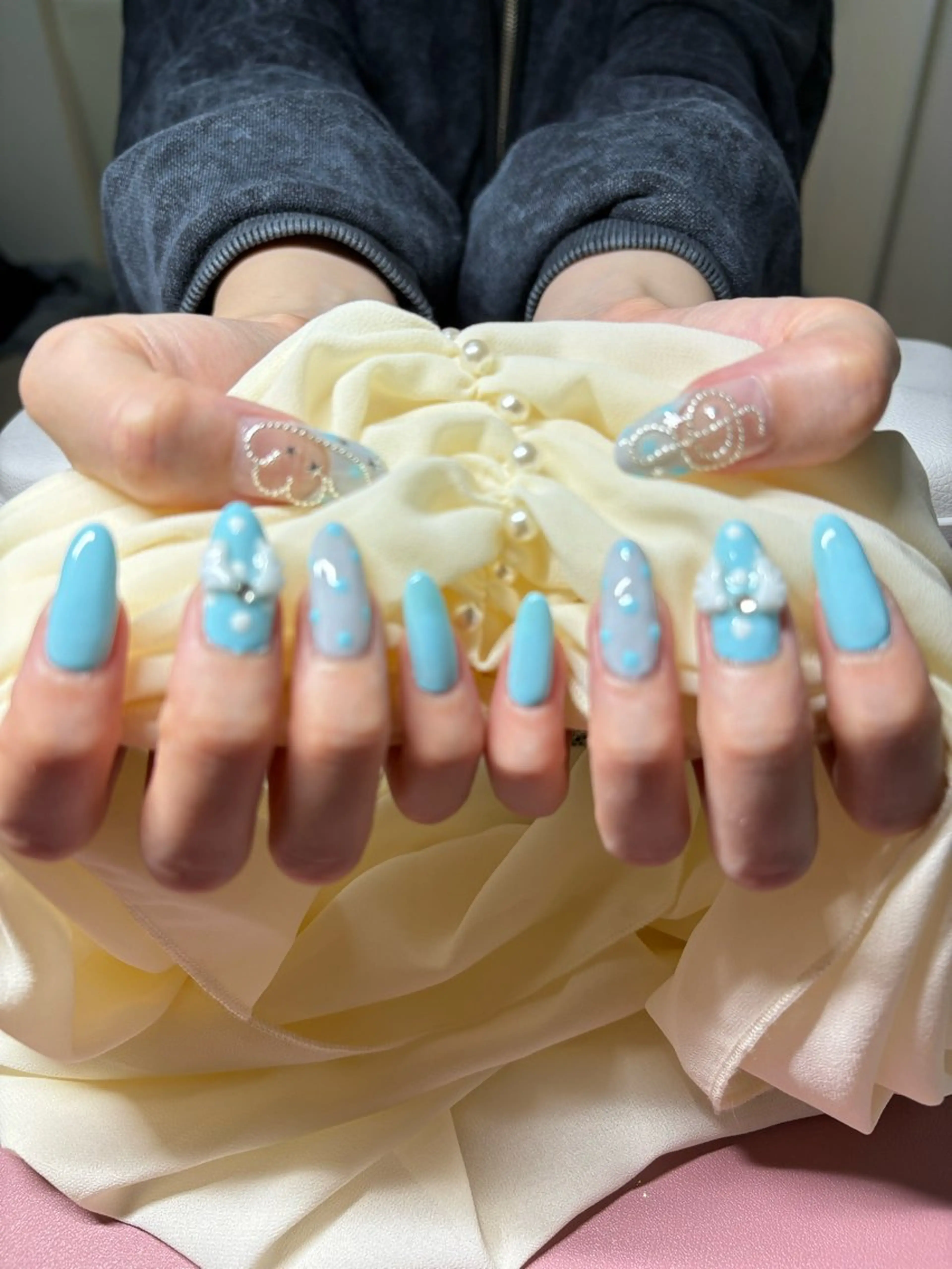 ネイル アートネイル ハンドネイル ✨韓国✨nail salonLumieのネイルデザイン