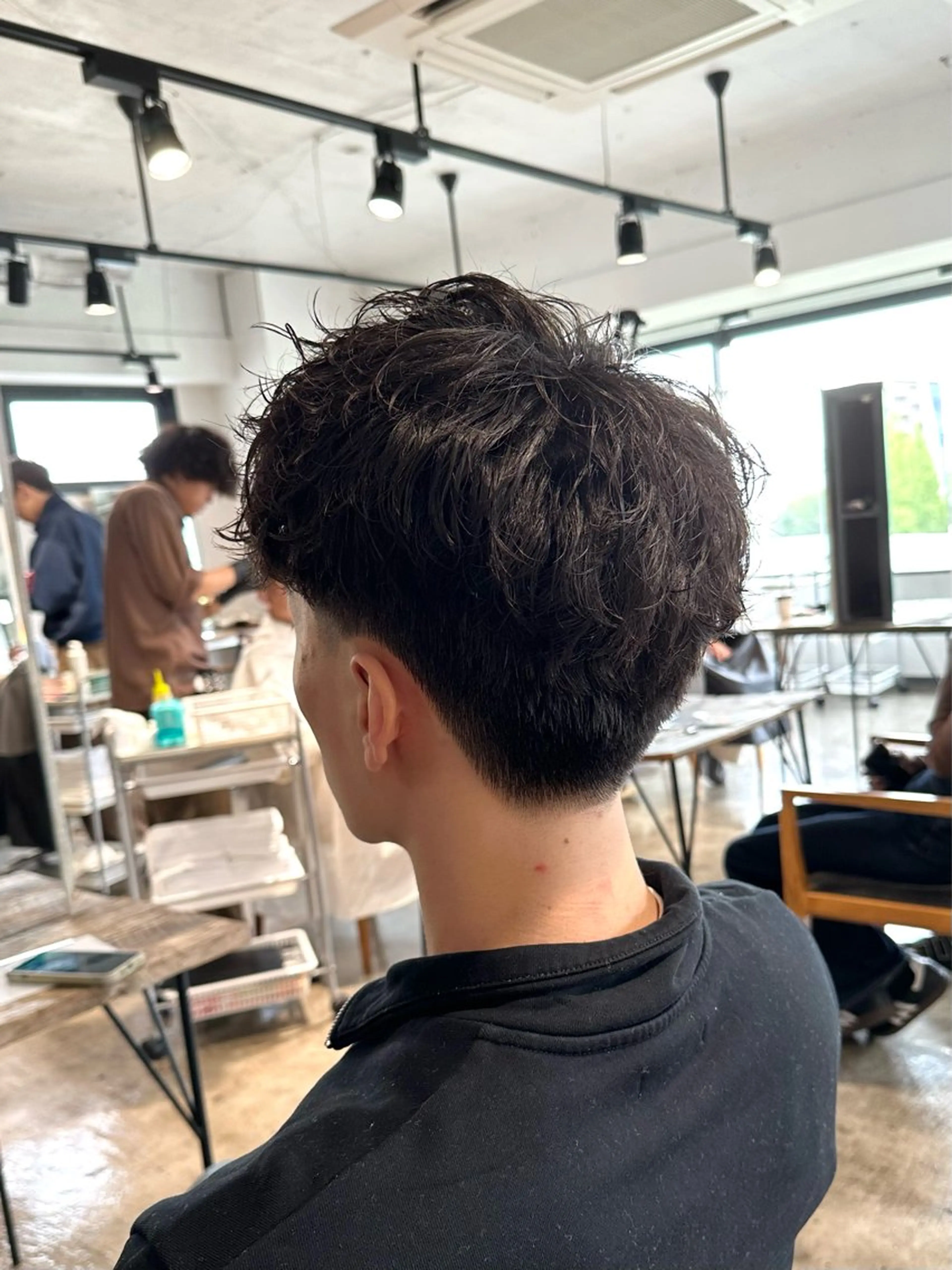 パーマ メンズ フェードカット メンズパーマ カット パーマ トリートメント 骨格補正施術/メンズ 専門美容師/YUYAのヘアスタイル