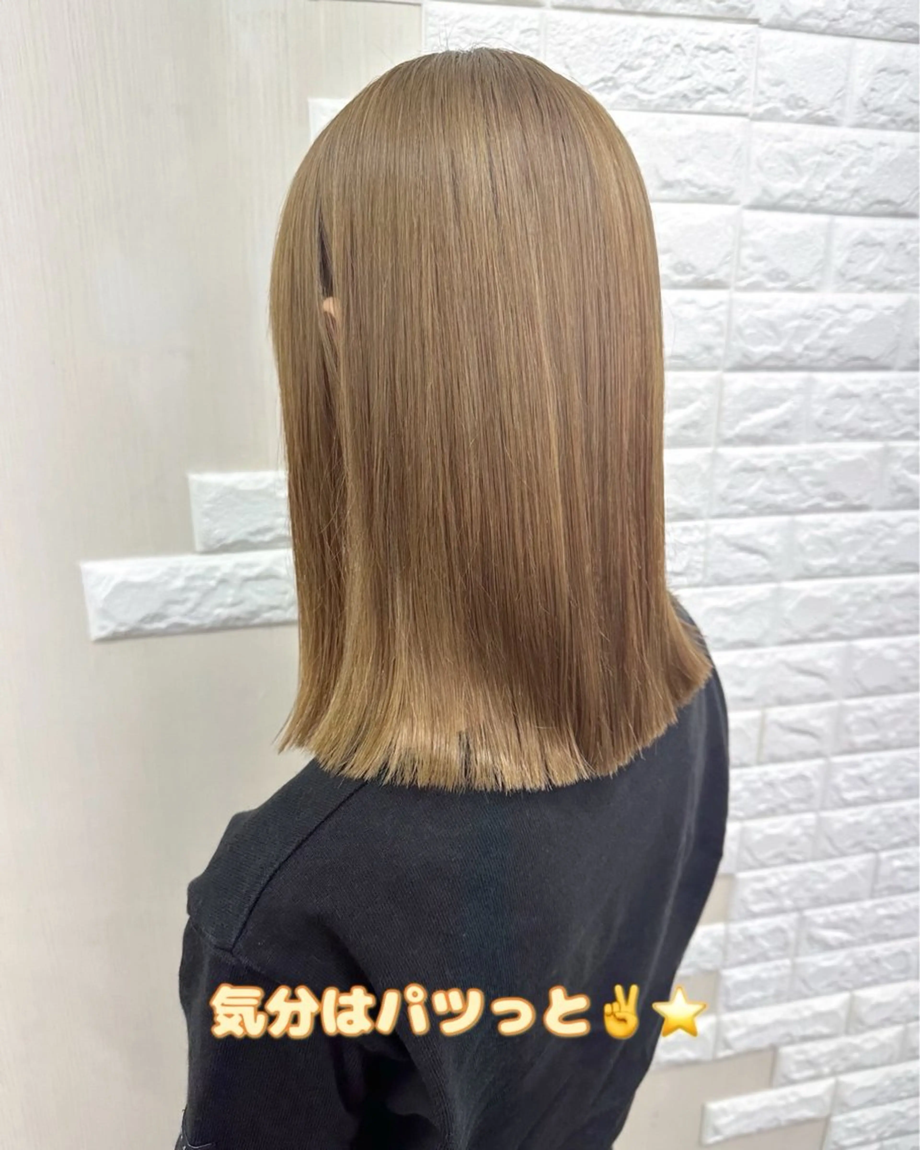 ミディアム カラー ビューティー　クララ所属・🌈miu miu hair✂️💕のヘアスタイル