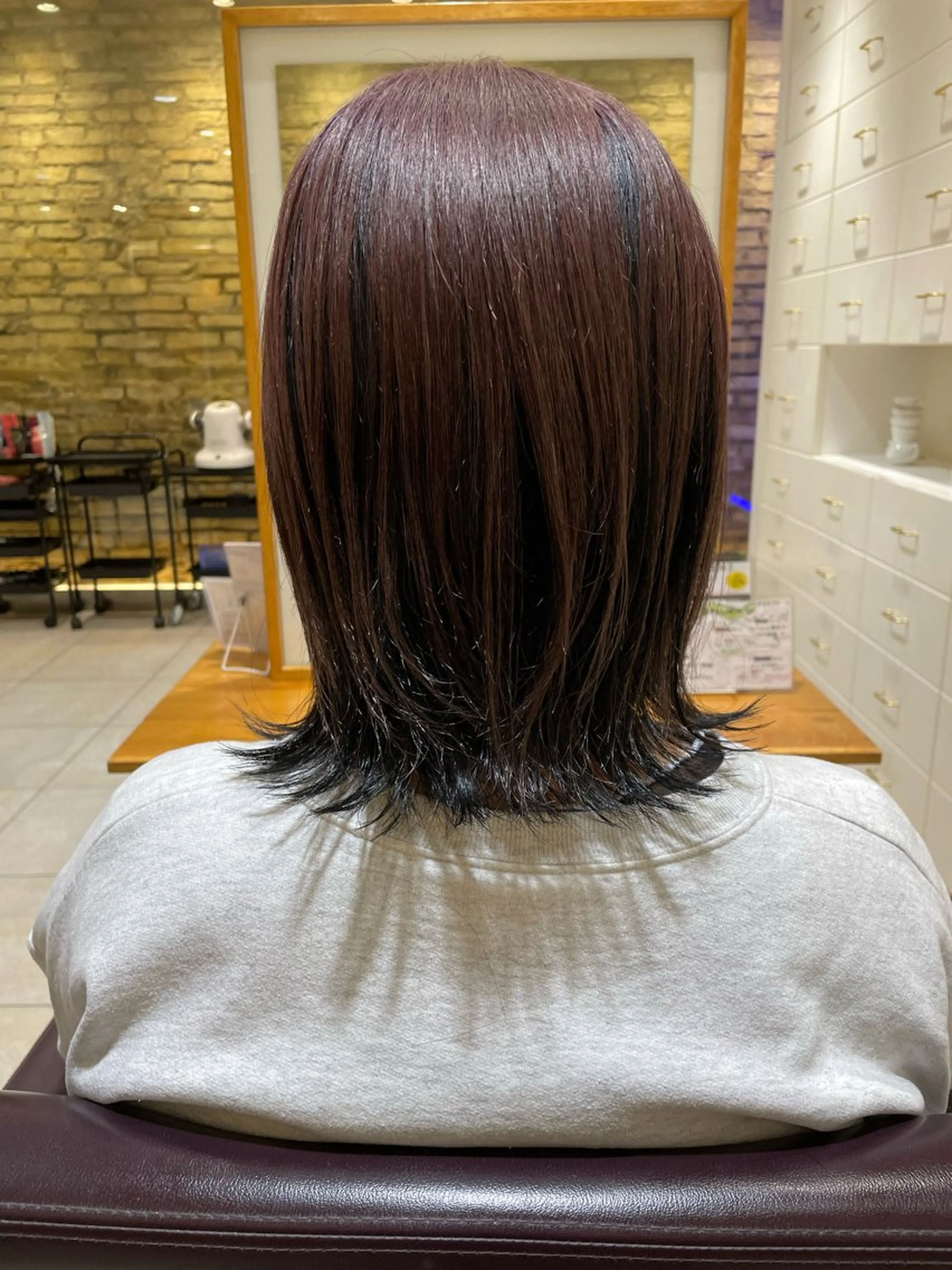 ミディアム 【髪質改善】 TAIGA🐯のヘアスタイル