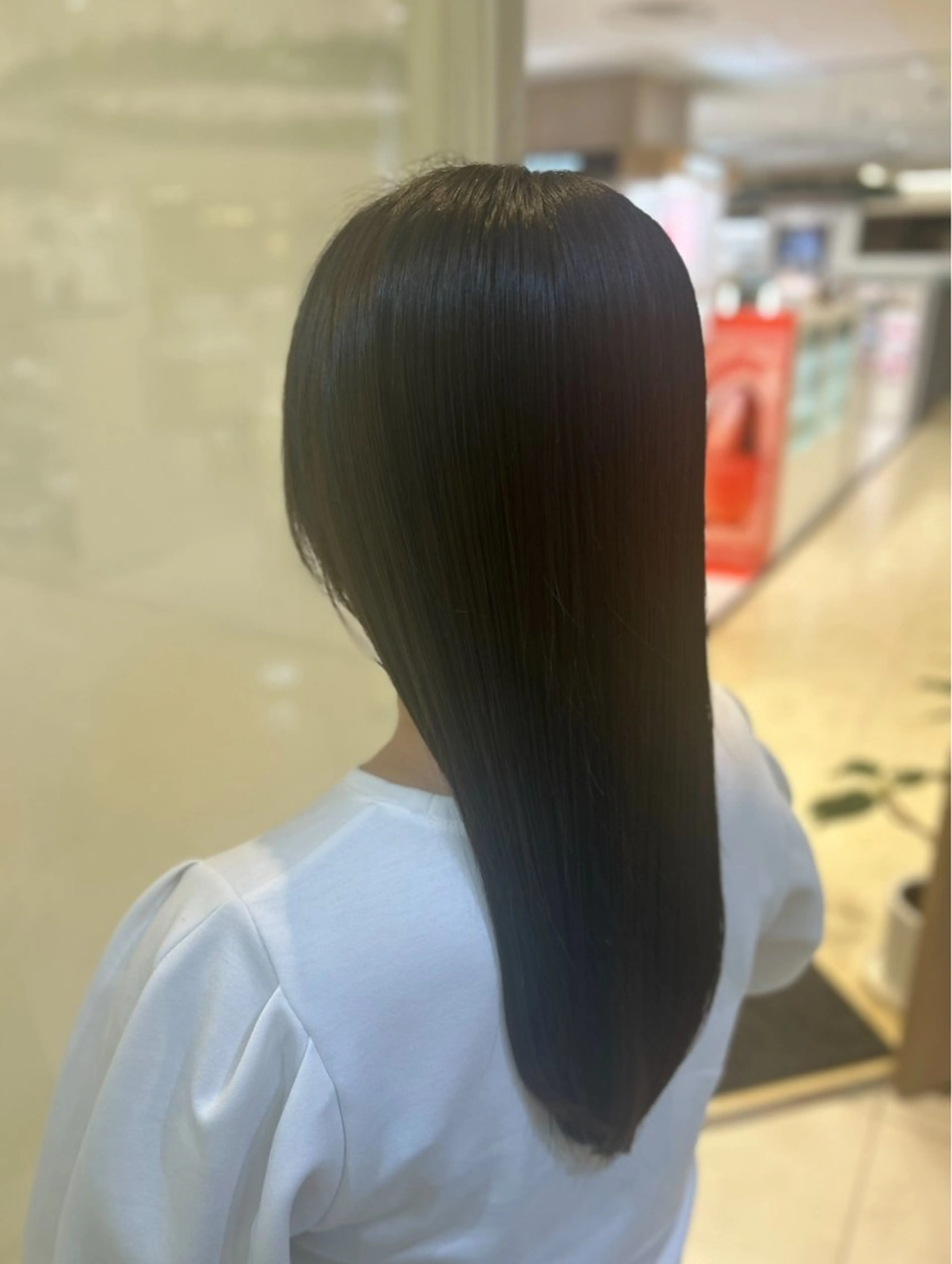 ロング パーマ カット 縮毛矯正 トリートメント 髪質改善/縮毛矯正 ササキナツミのヘアスタイル