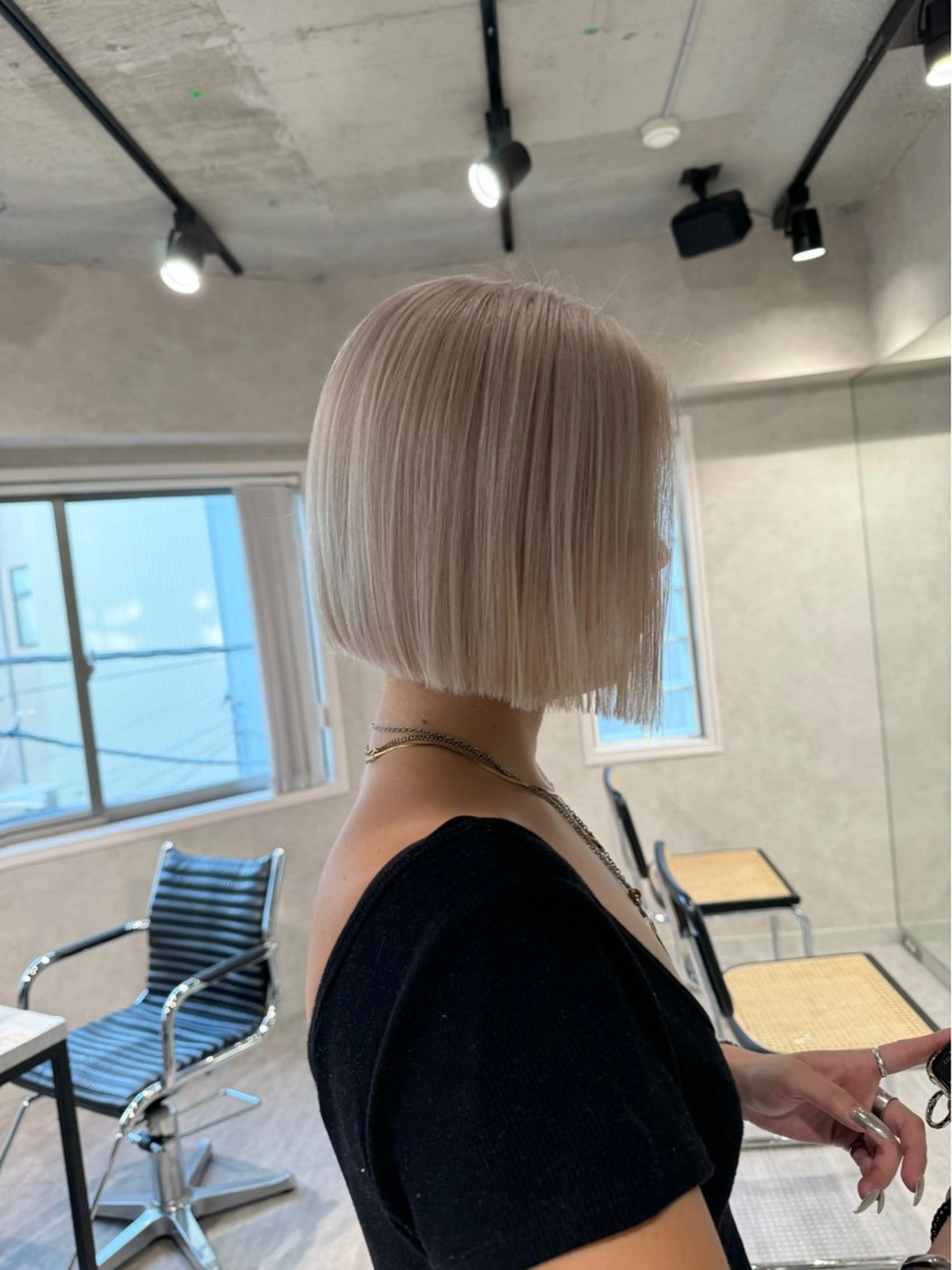 ショート カラー カット ヘアカラー トリートメント ダブルカラー ブリーチ/kaitoのヘアスタイル