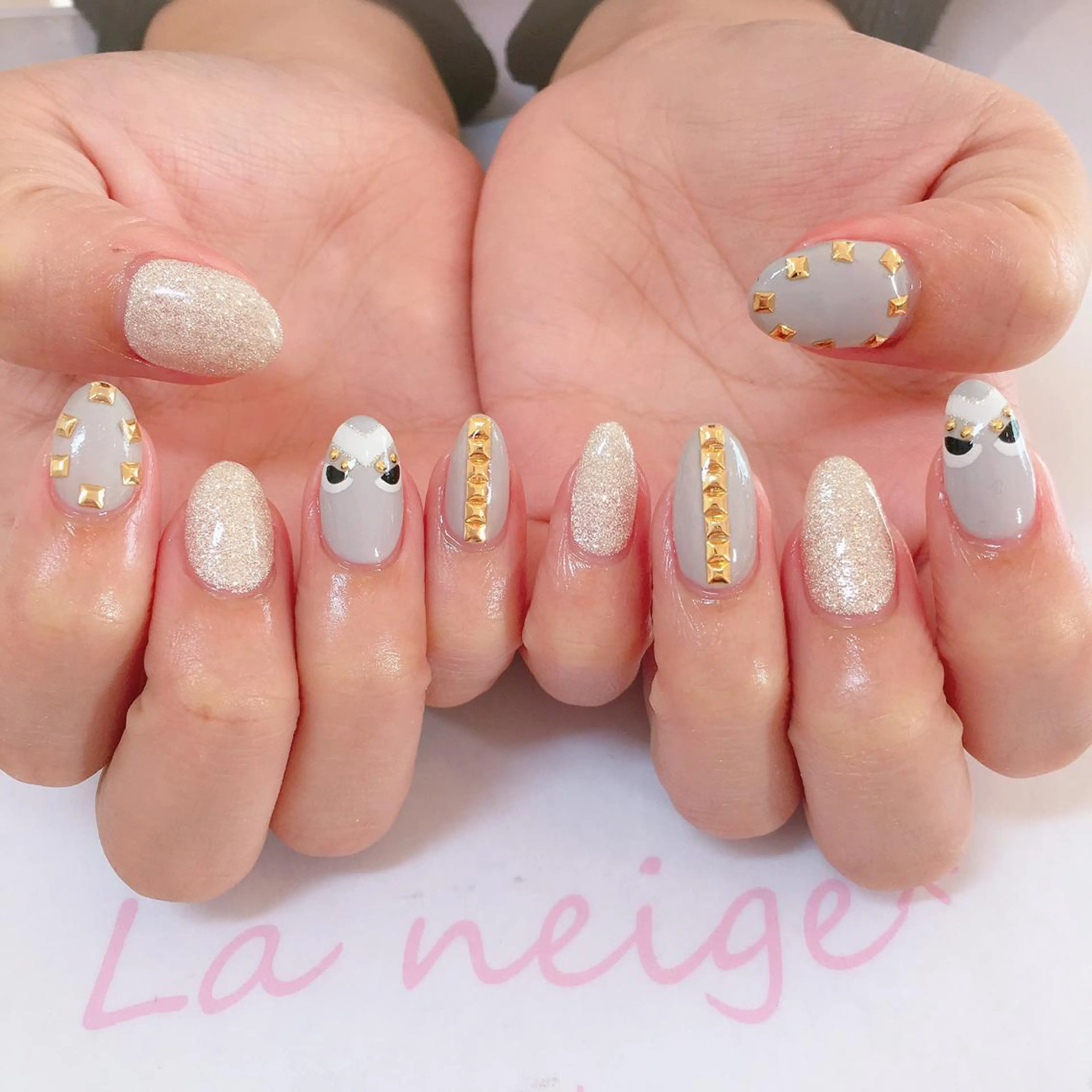 ネイル La neige* yuki 🥯🍑のネイルデザイン