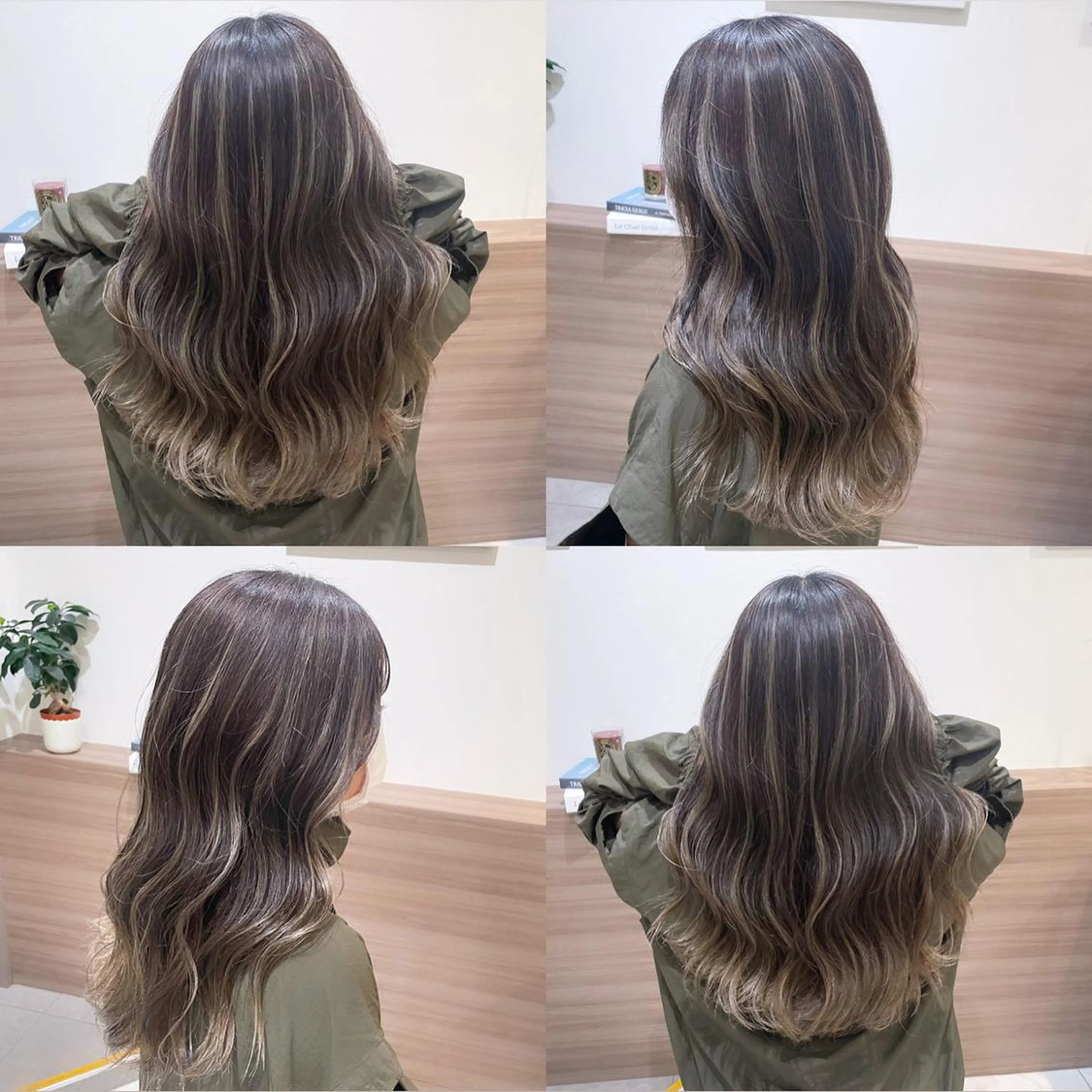 ミディアム カット ヘアカラー トリートメント 菊池 遼/透明感 /韓国レイヤー/艶感のヘアスタイル