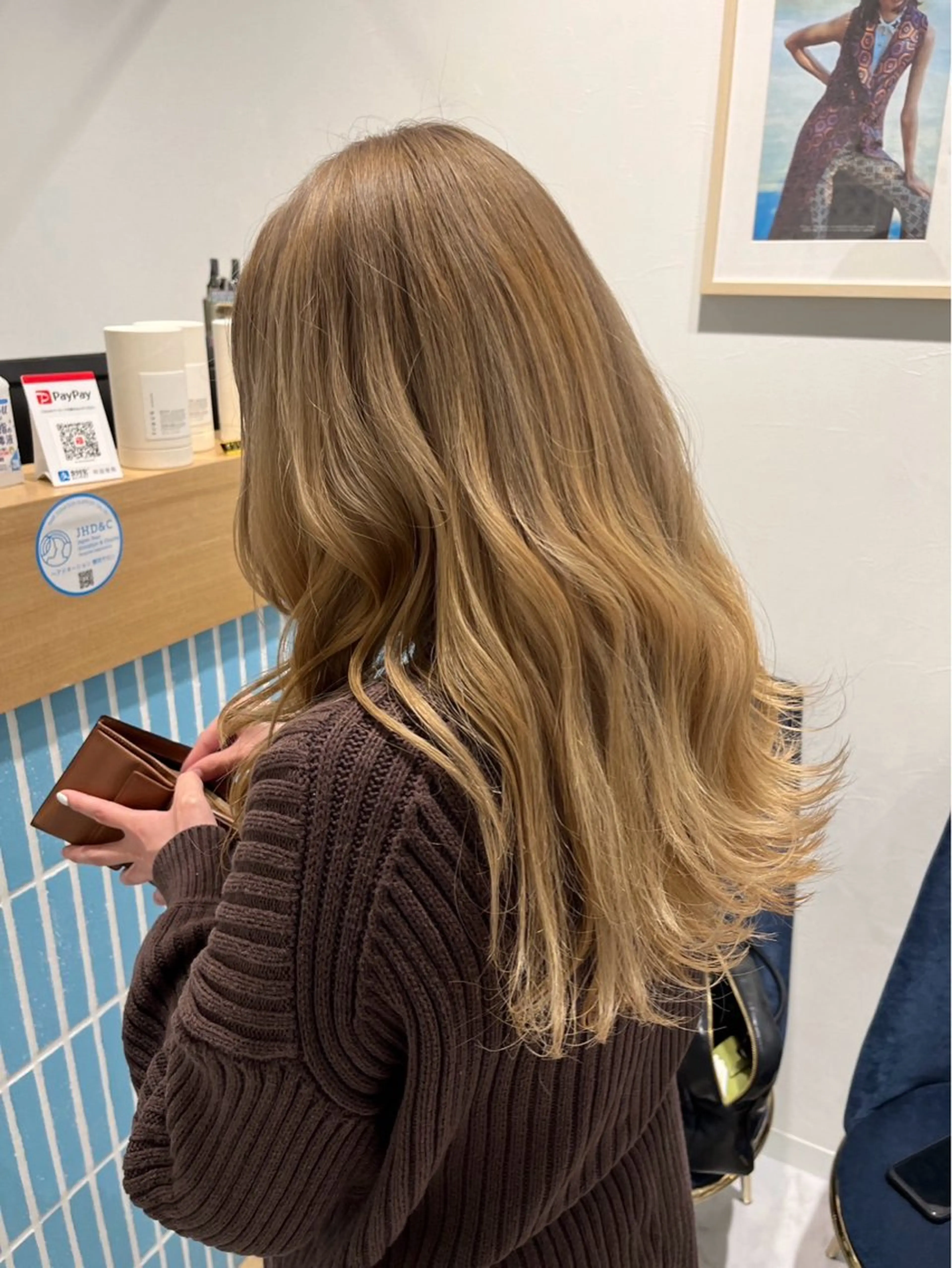 ロング ロング ヘアカラー 椎葉優斗 シイバマサトのヘアスタイル