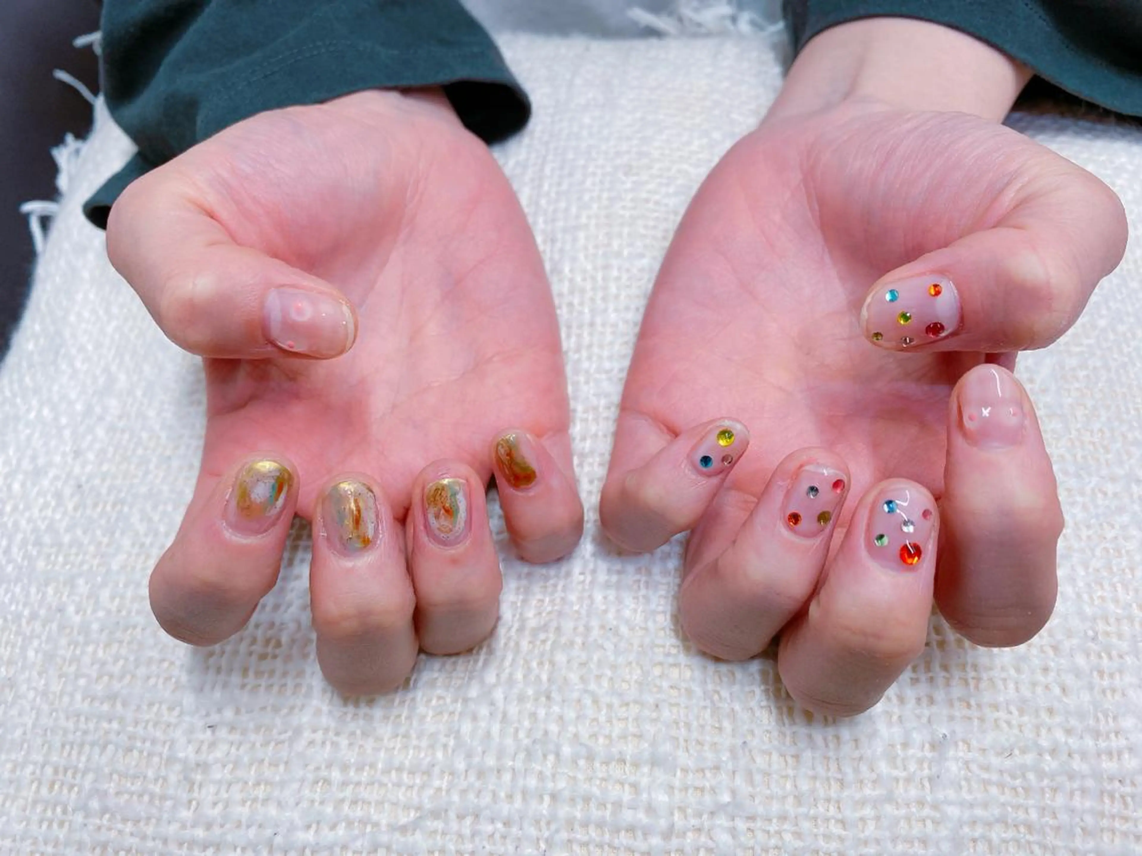 ハンドネイル Nail&Eyelash epa 仙台駅前店所属・さとう のぞみのネイルデザイン