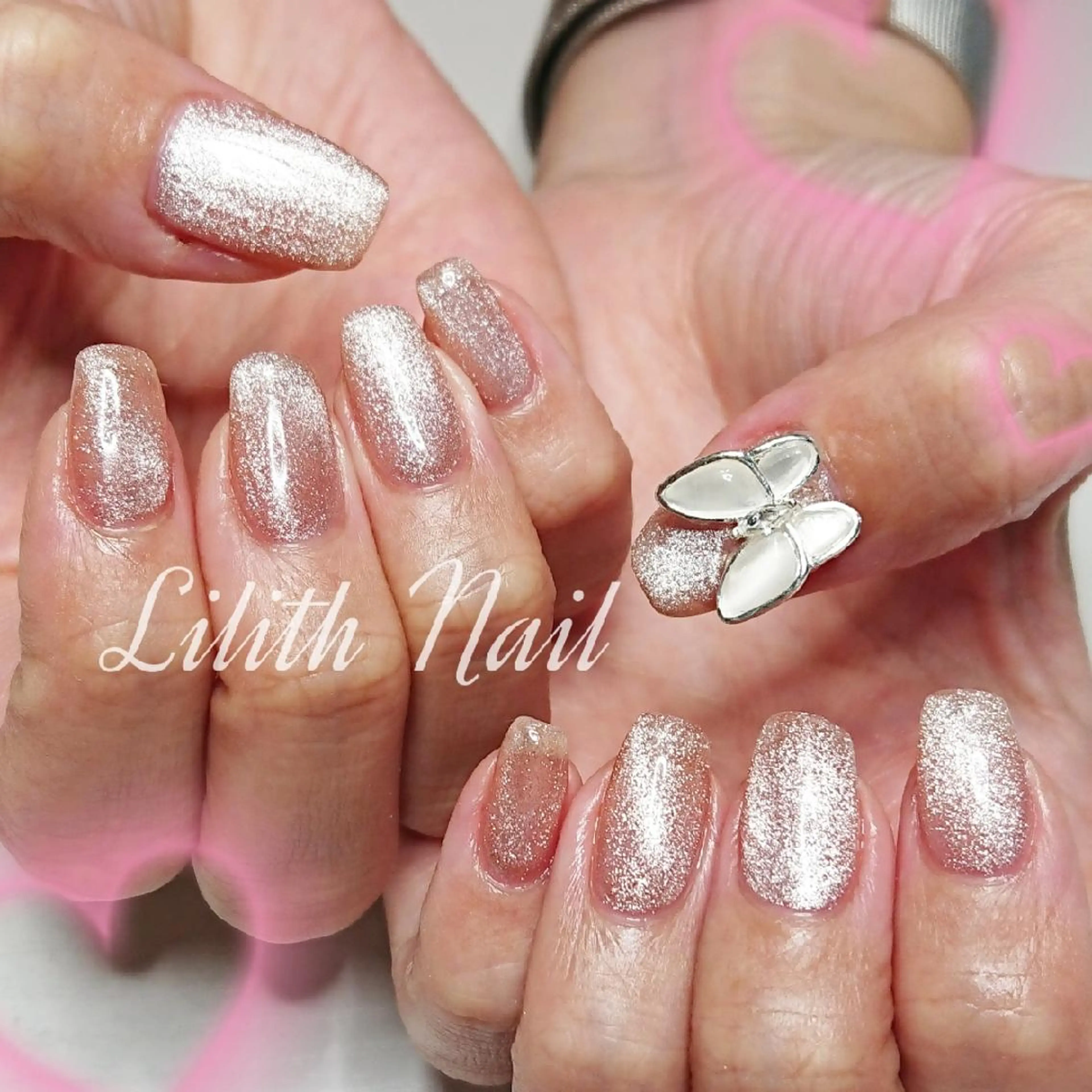 ネイル マグネットネイル 持ち込み ハンドネイル Lilith Nailのネイルデザイン
