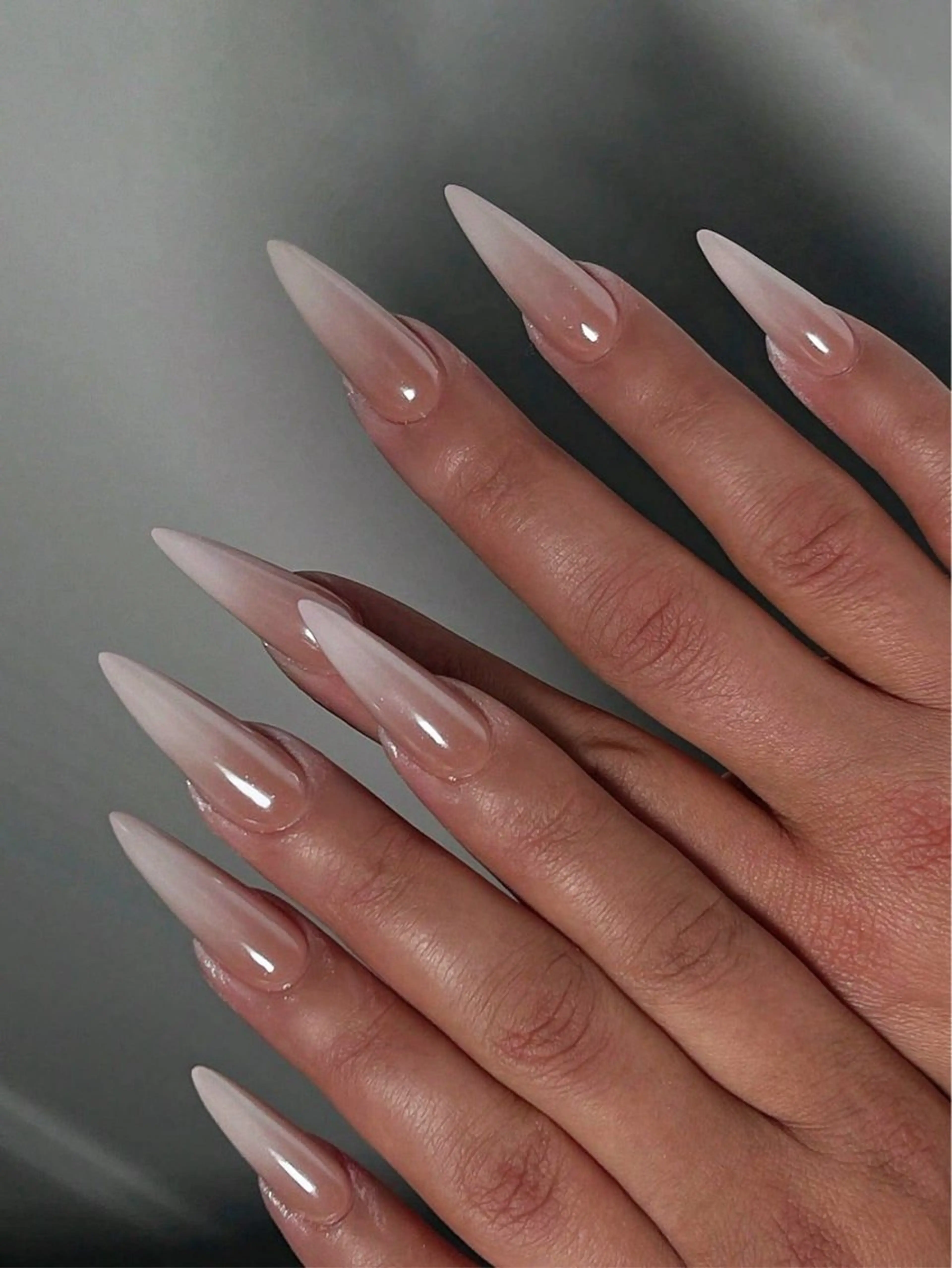 ネイル フレンチネイル ジェルネイル マグネットネイル 持ち込み ニュアンスネイル ハンドネイル Ribbonnail salonのネイルデザイン