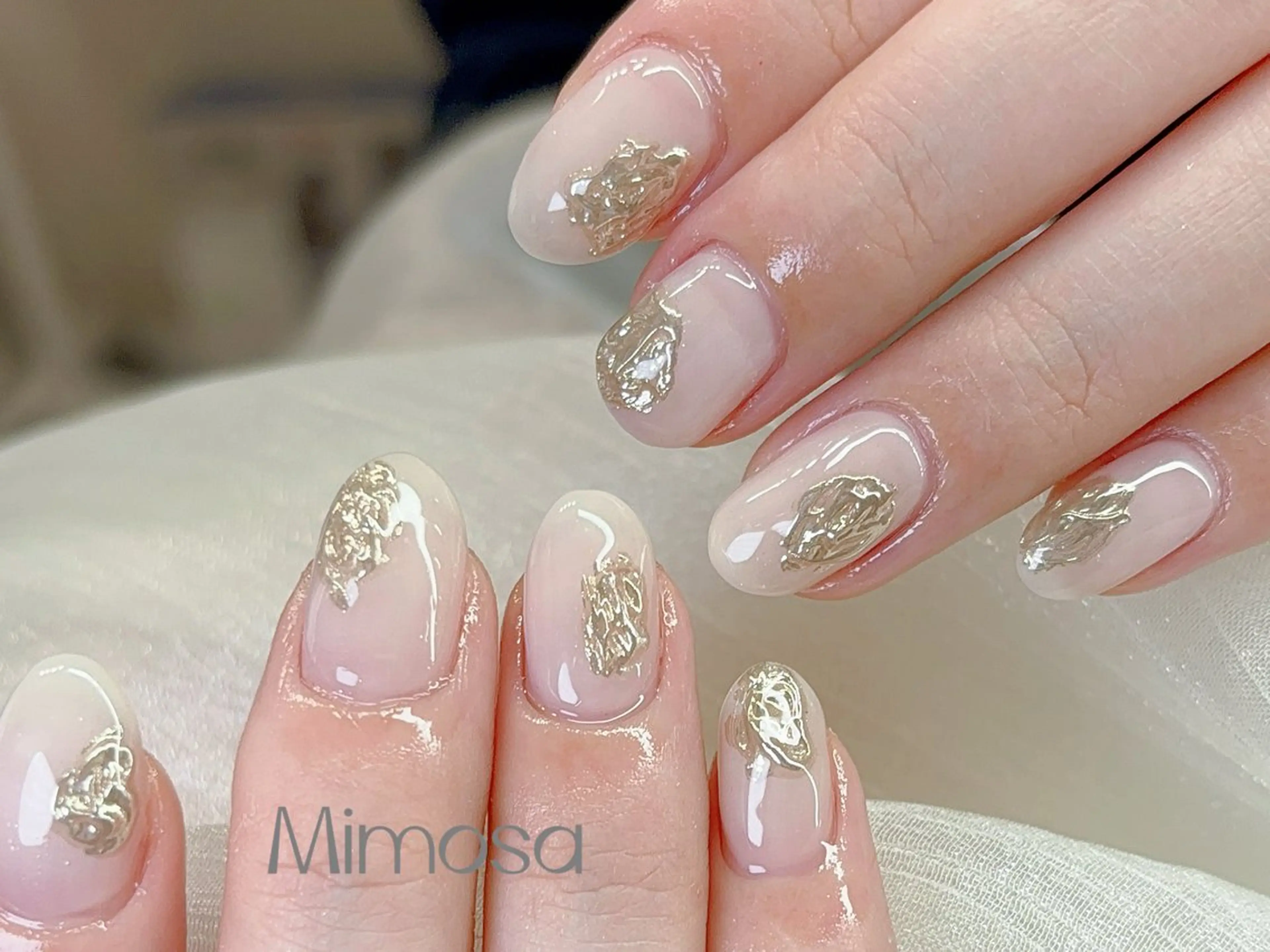 ネイル ハンドネイル 🫧Mimosa 吉祥寺のネイルデザイン