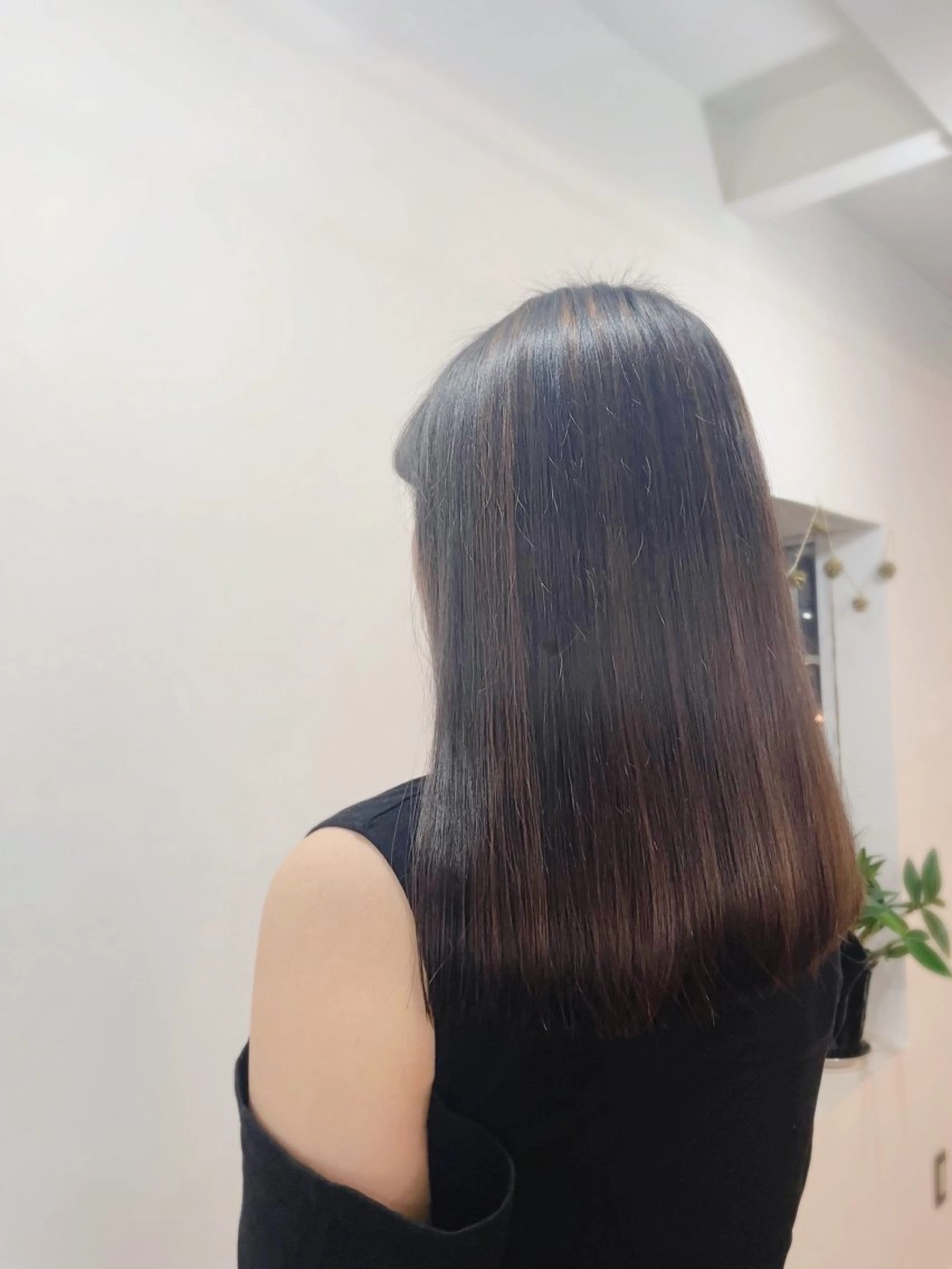 セミロング カラー mopa所属・mopa_kaede 暖色カラー/ロングのヘアスタイル