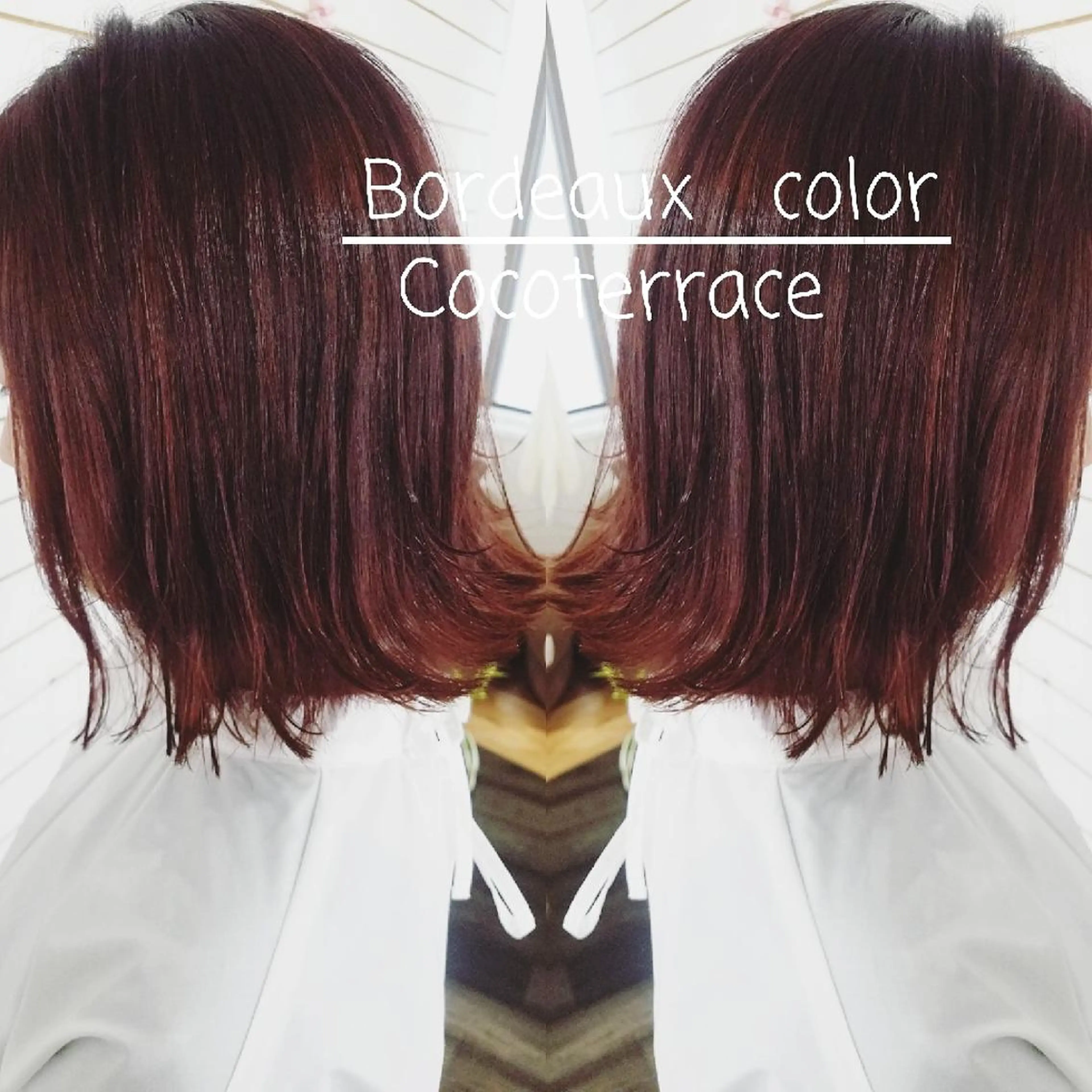 ミディアム noa.所属・今中 小百合のヘアスタイル