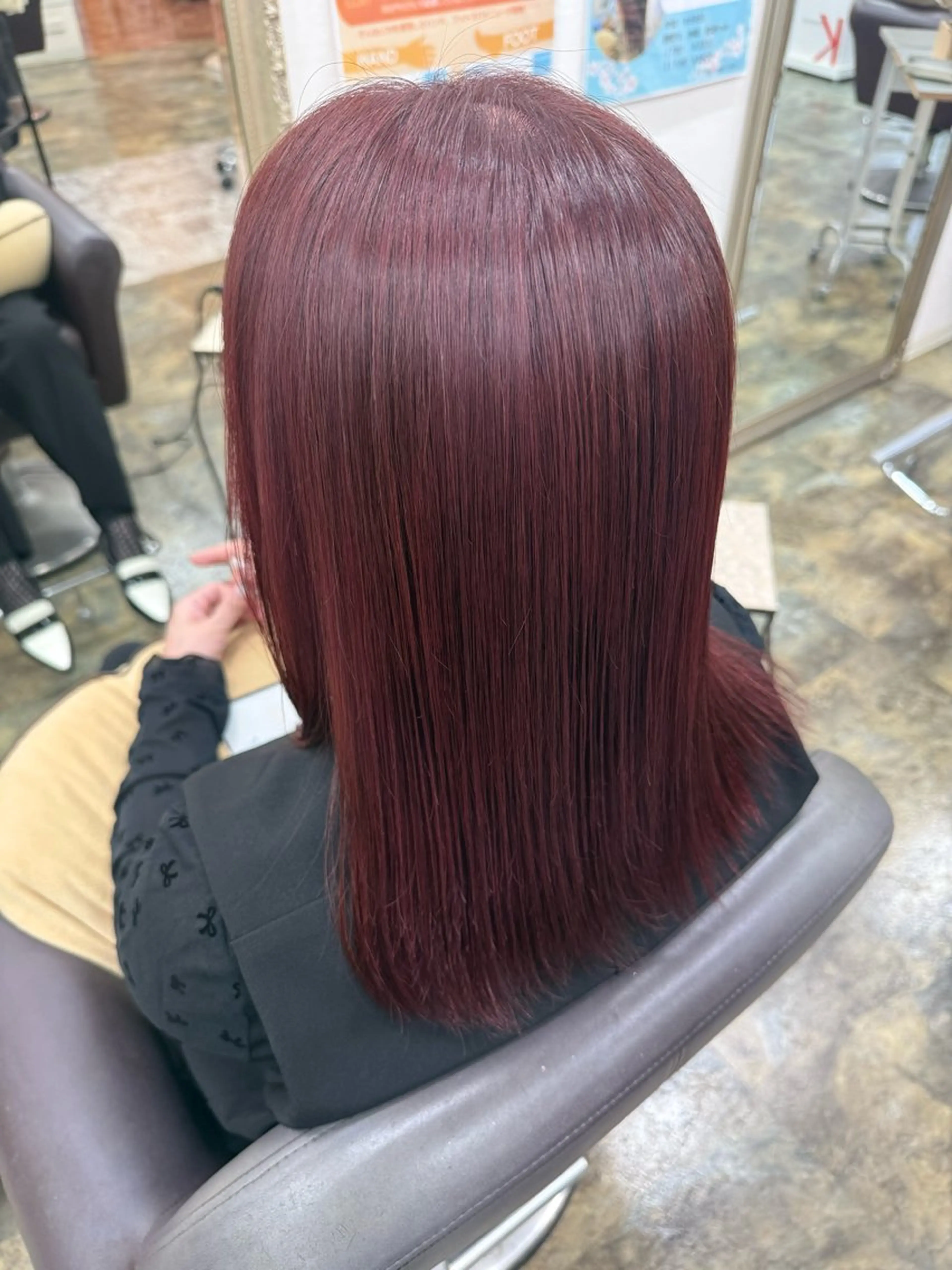 カラー ヘアカラー トリートメント 太田 有香のヘアスタイル