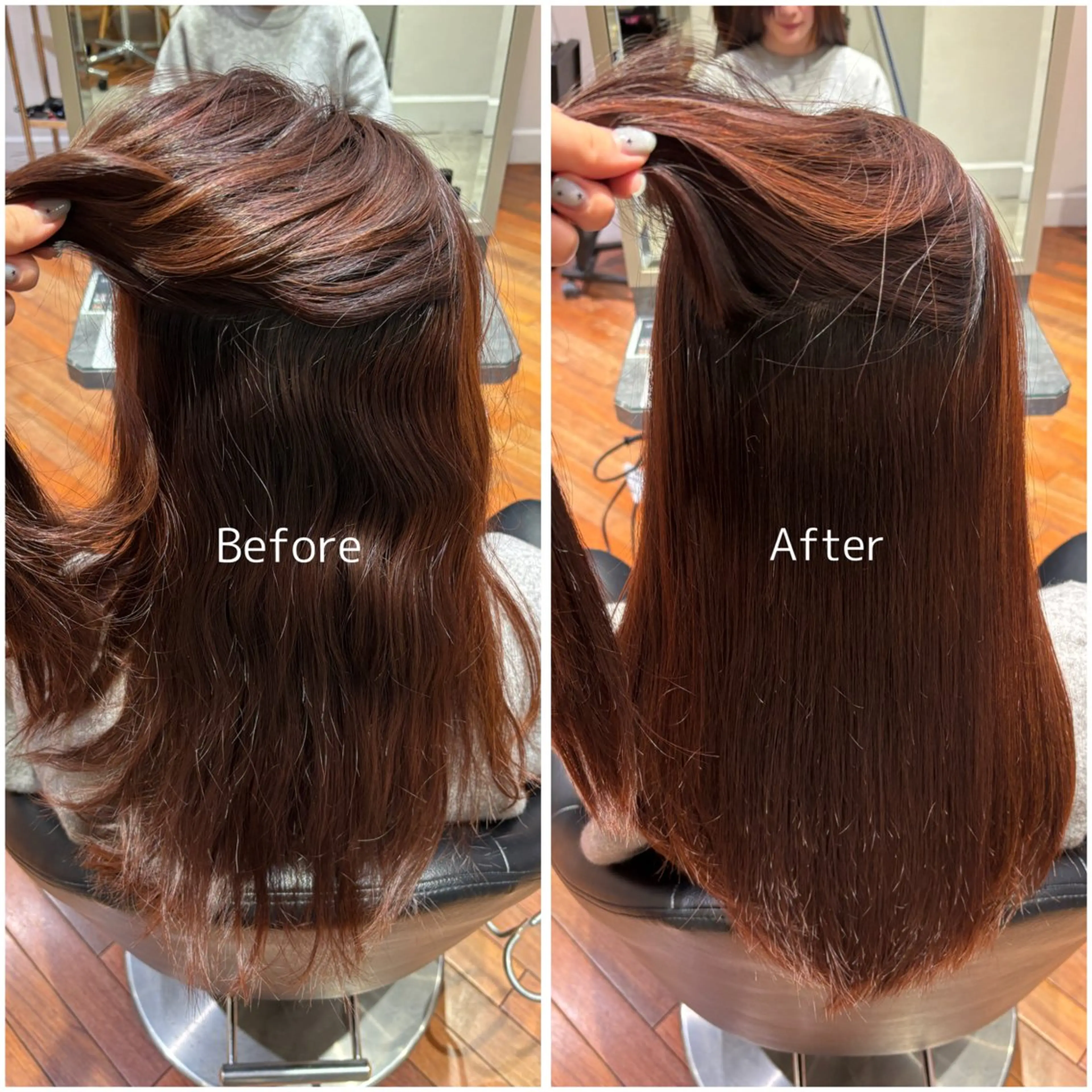 🫧縮毛矯正🫧（アイロンあり）の写真