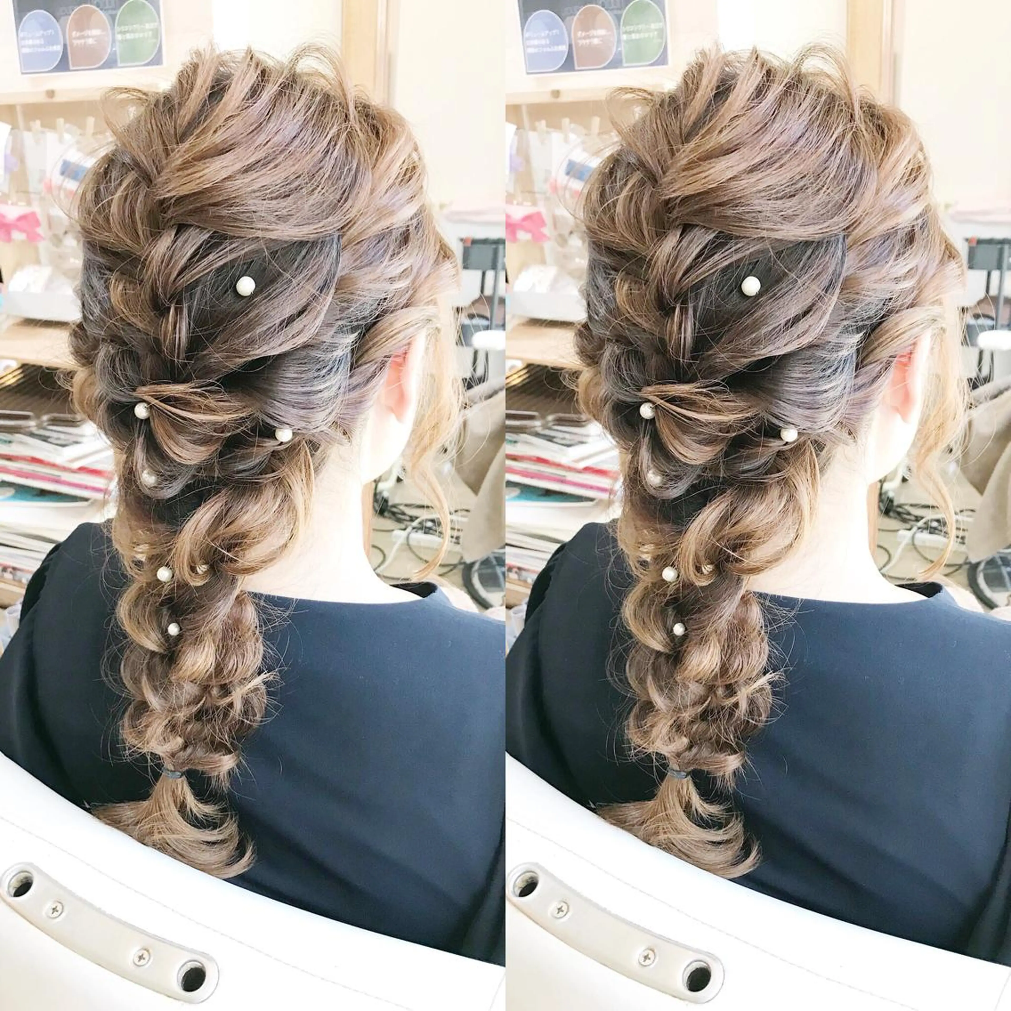 ロング ヘアアレンジ ヘアメ/着付け 清水玲歌のヘアスタイル