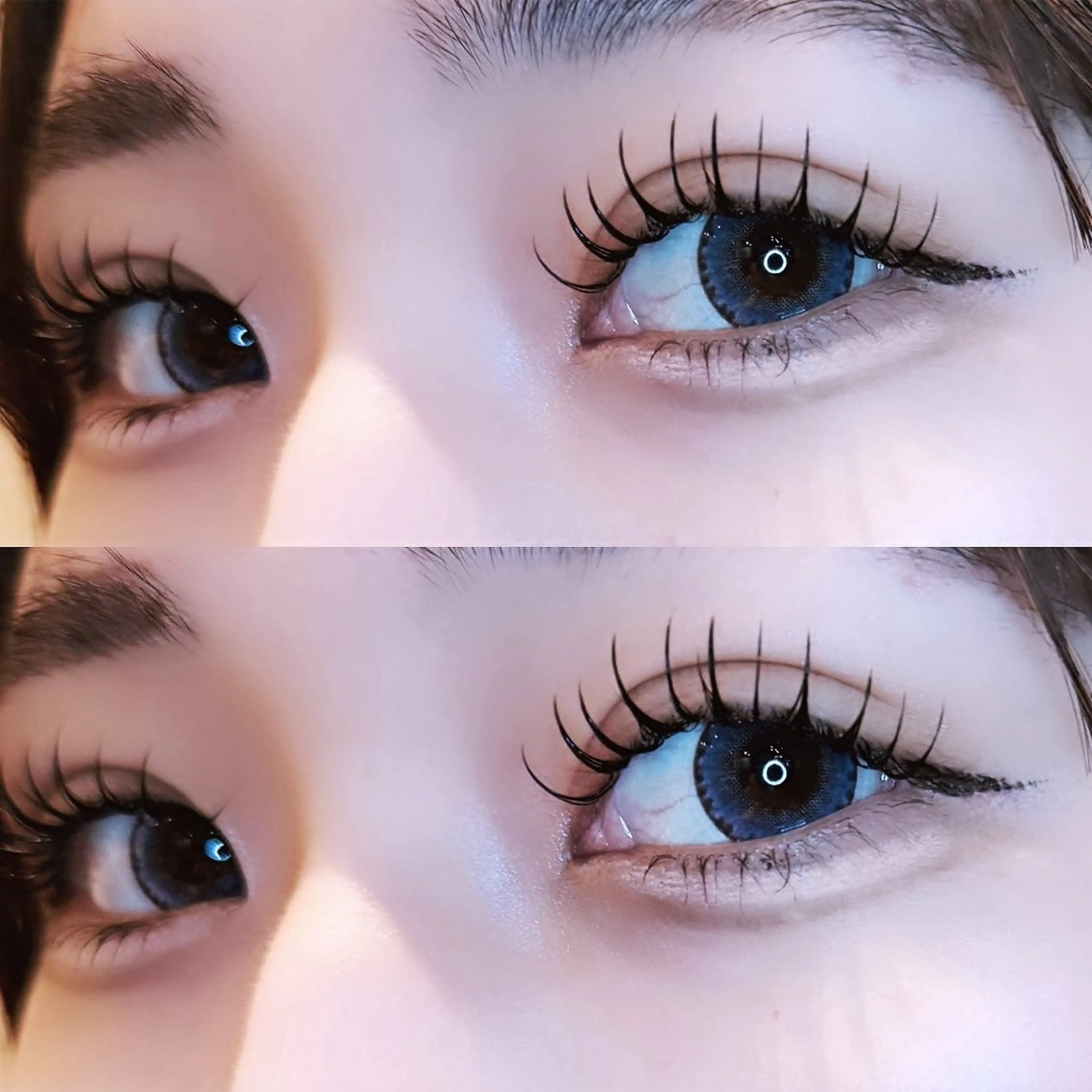 🔮リピーター様🔮【フラットラッシュ140本】可愛い束感コーティング付き🪄の写真