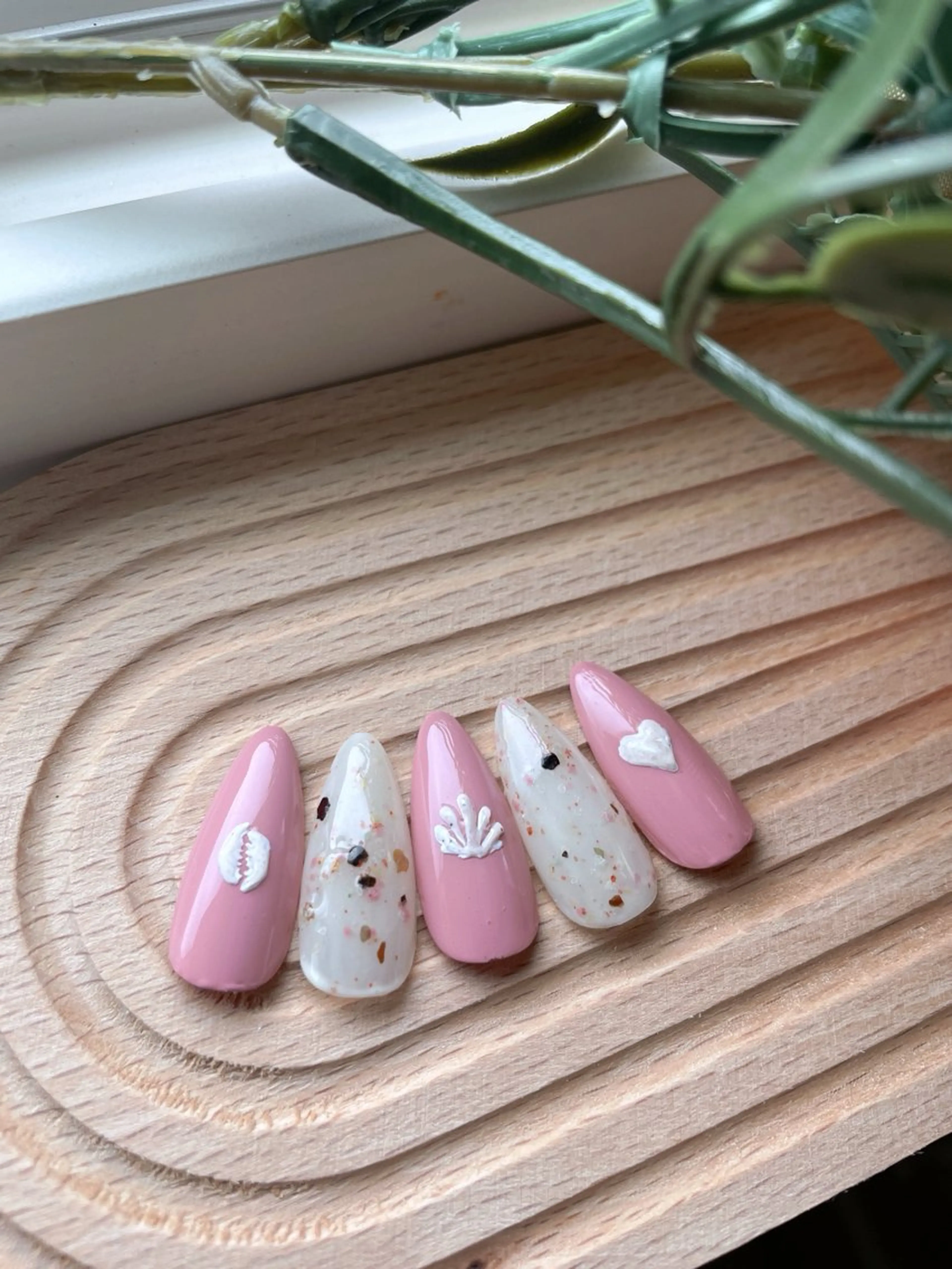 ネイル アートネイル ジェルネイル ピンク TOWA NAILのネイルデザイン
