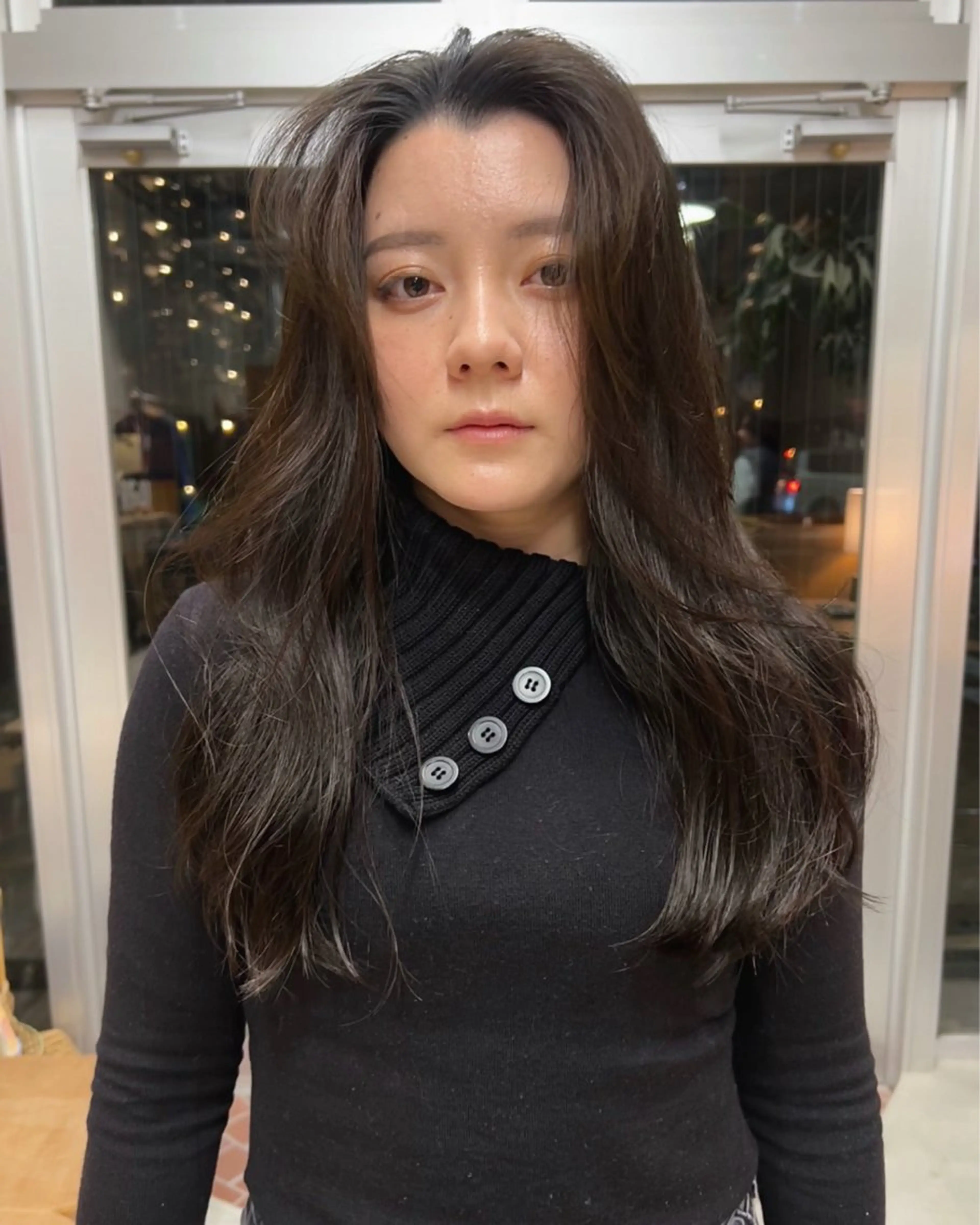 ロング 柔らかいオリーブ🍃 カラーNatsumiのヘアスタイル