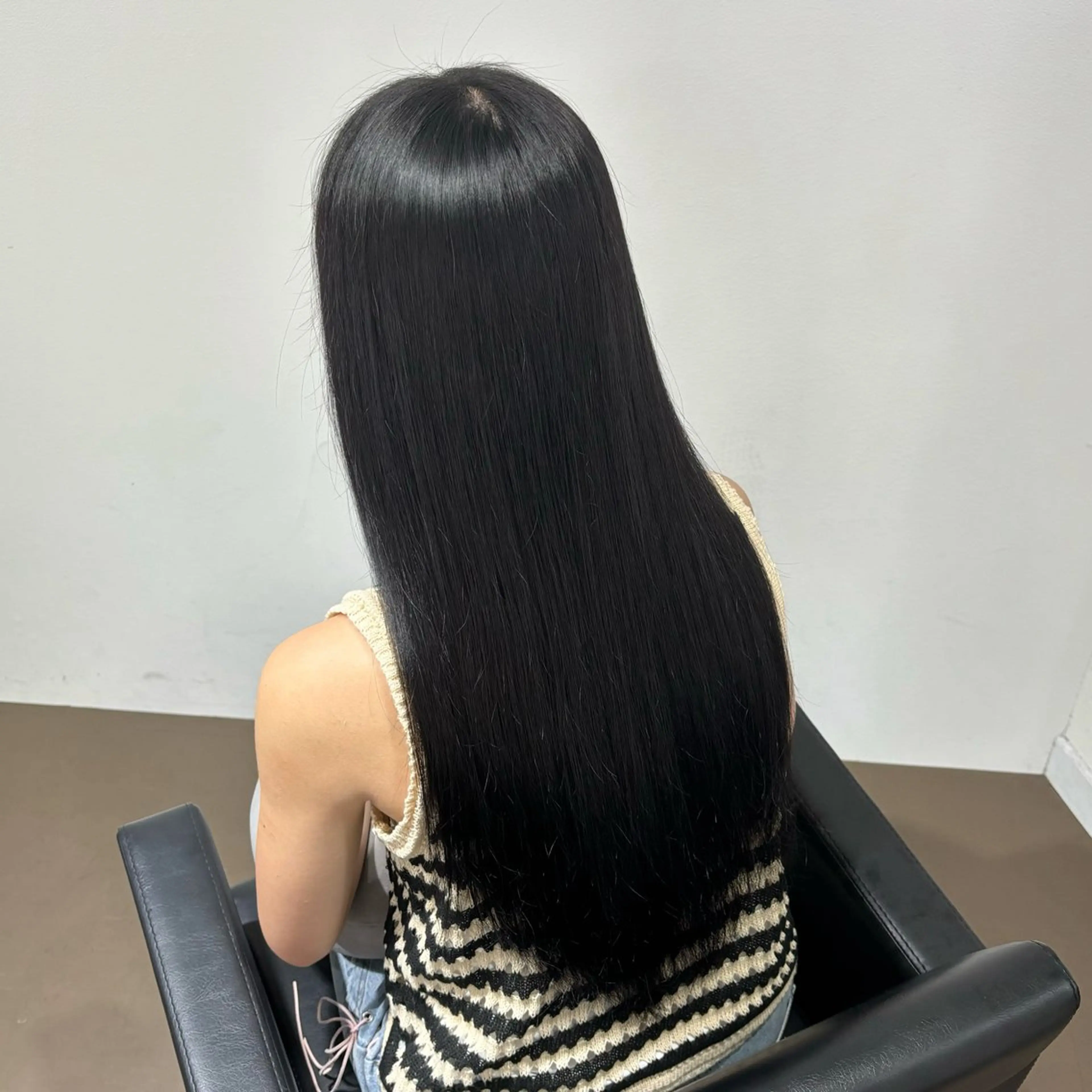 ロング カラー 縮毛矯正 【ioe 岡本】 🎀NOKO🎀のヘアスタイル