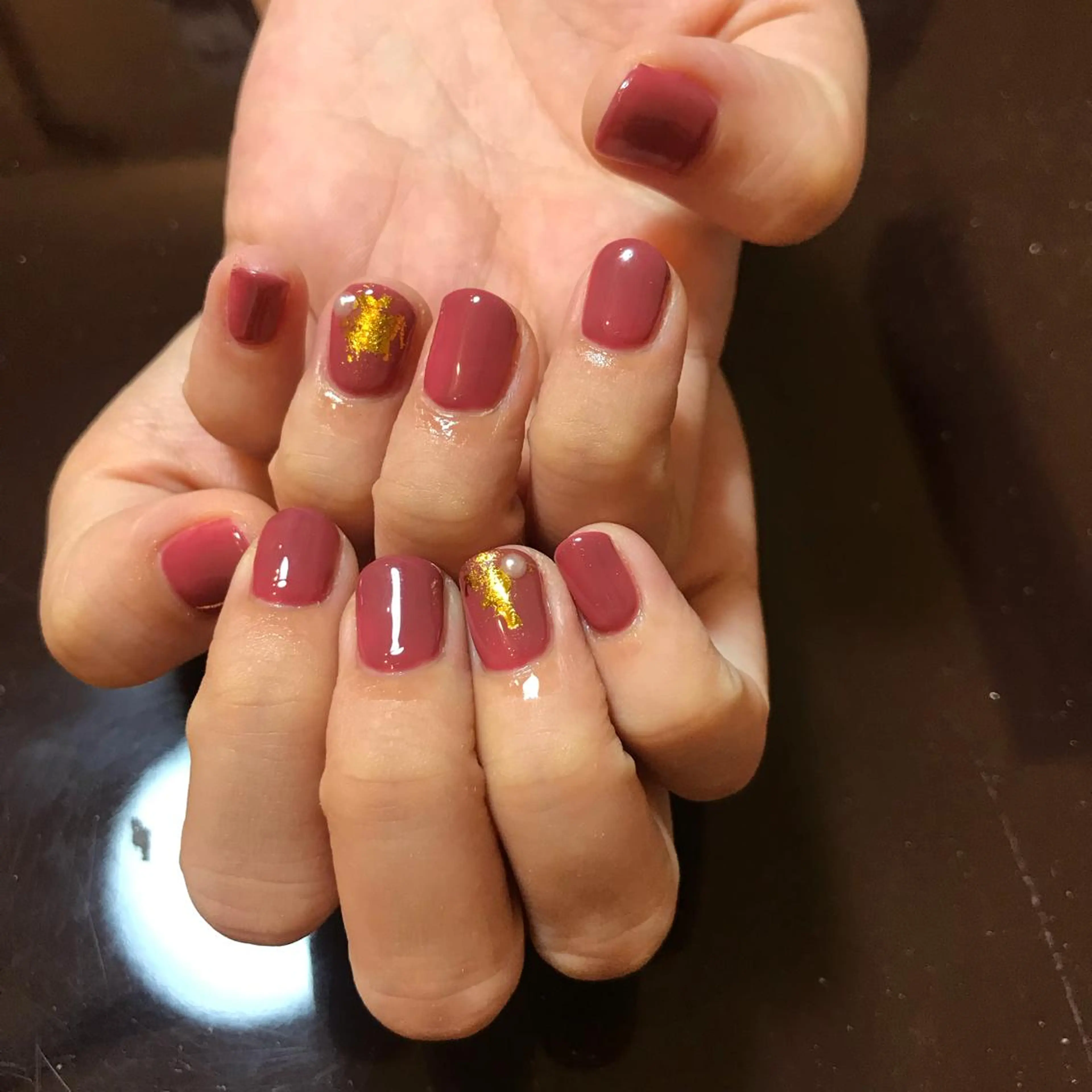 ネイル ワンカラーネイル ネイルメゾン  池袋店所属・Nagashima    Kのネイルデザイン