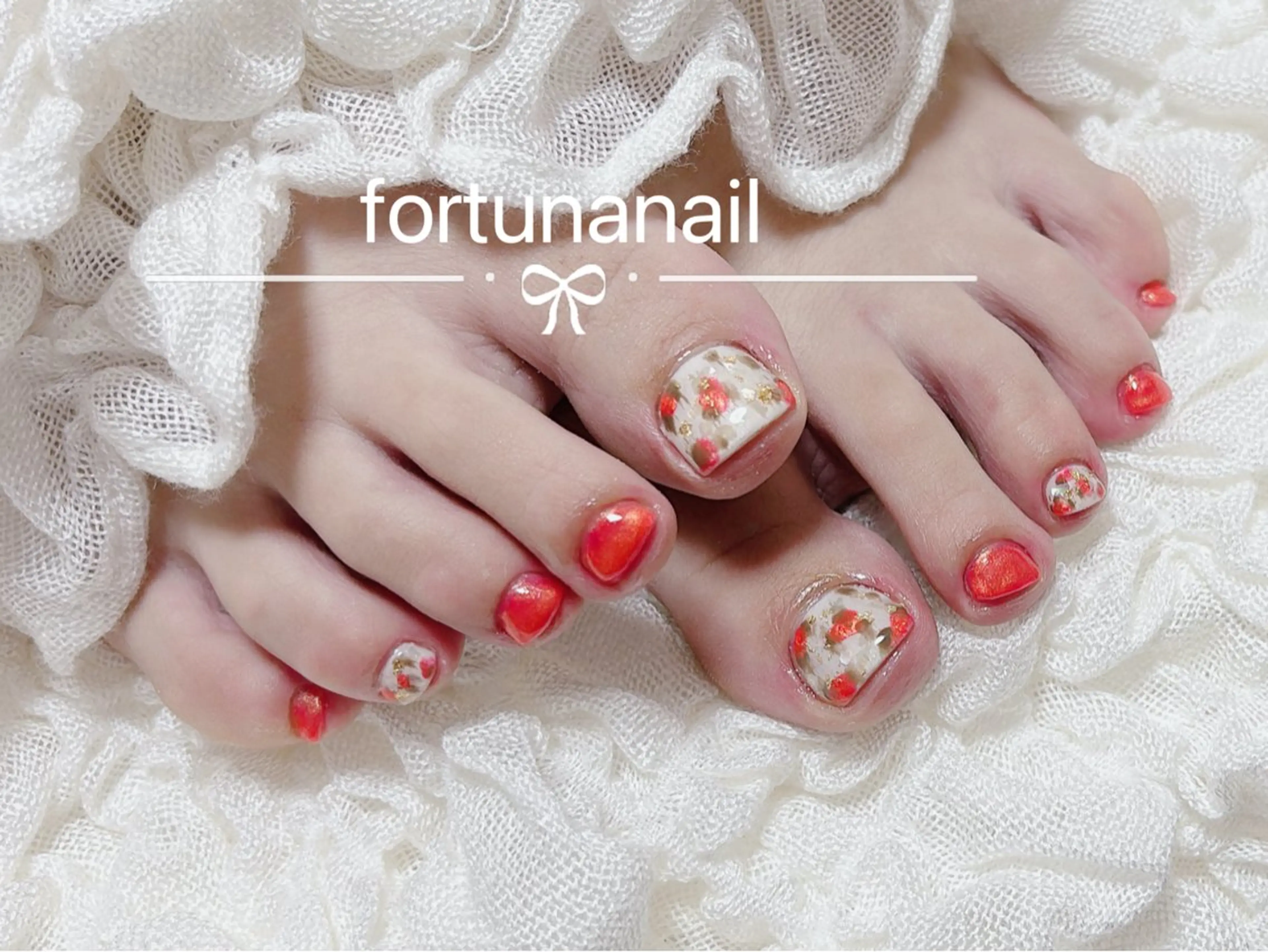 ネイル フットネイル Nail •Head スパFortunaのネイルデザイン