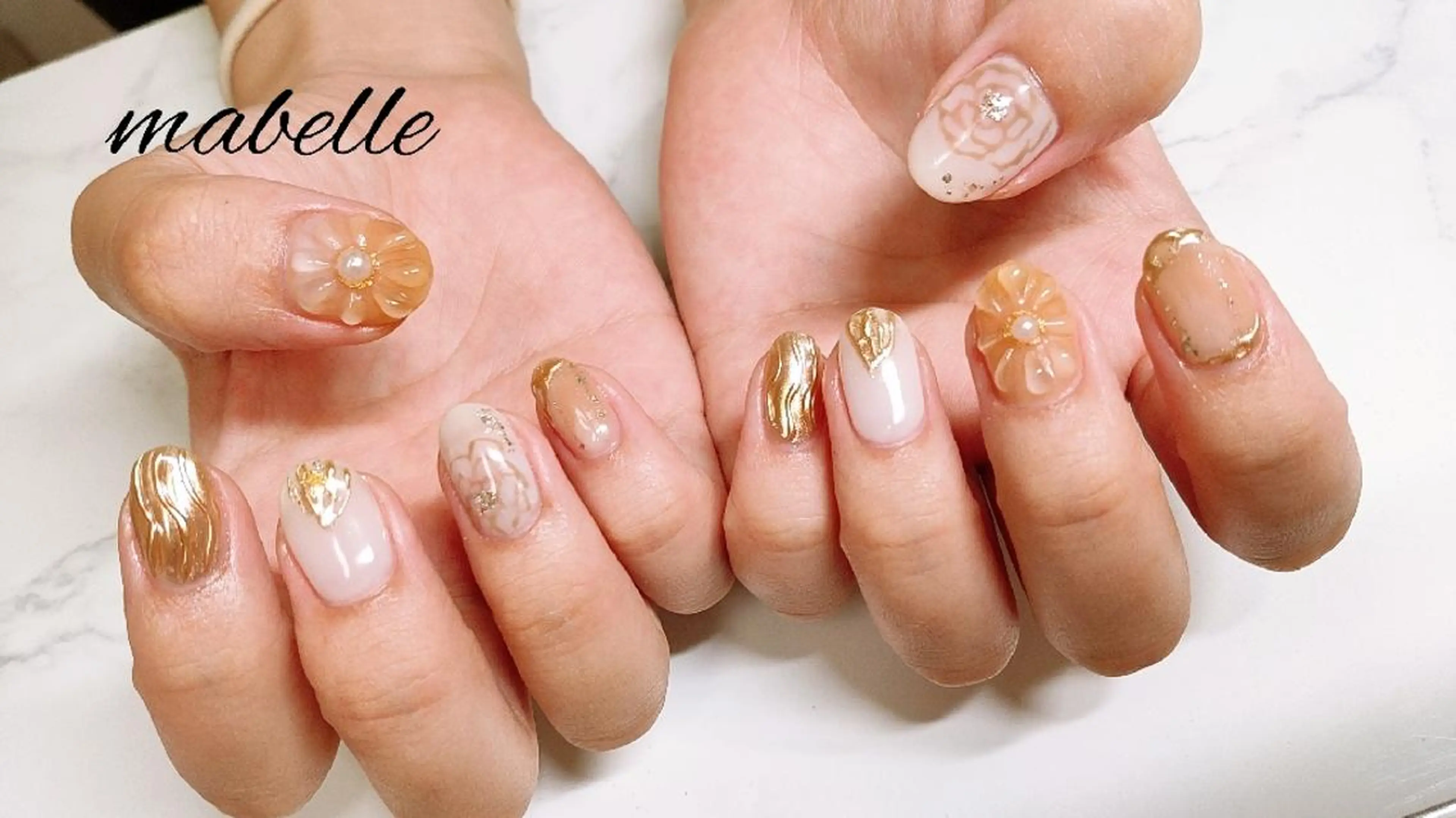 ネイル mabelle  まべるのネイルデザイン