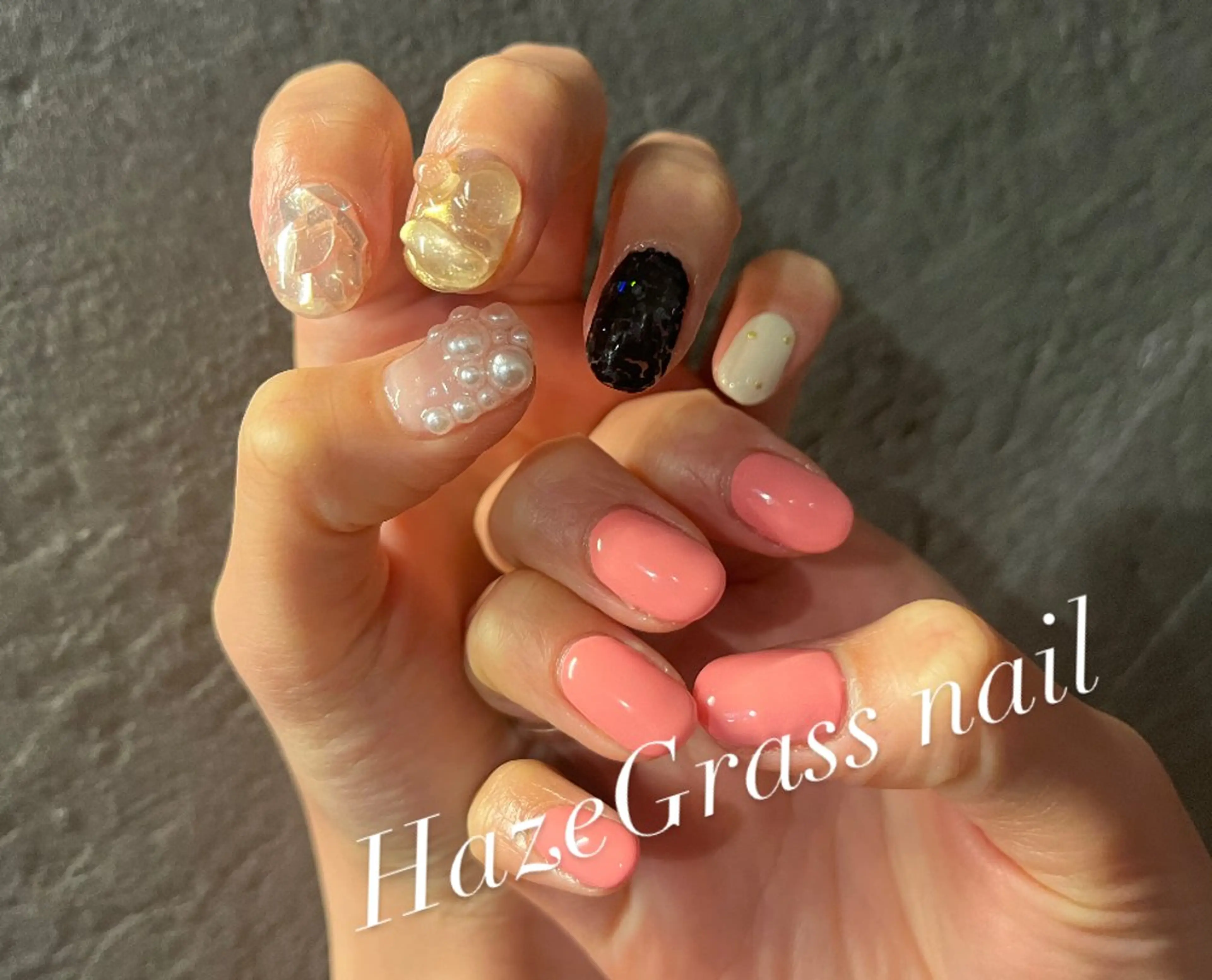 ネイル ハンドネイル HazeGrass NAILのネイルデザイン