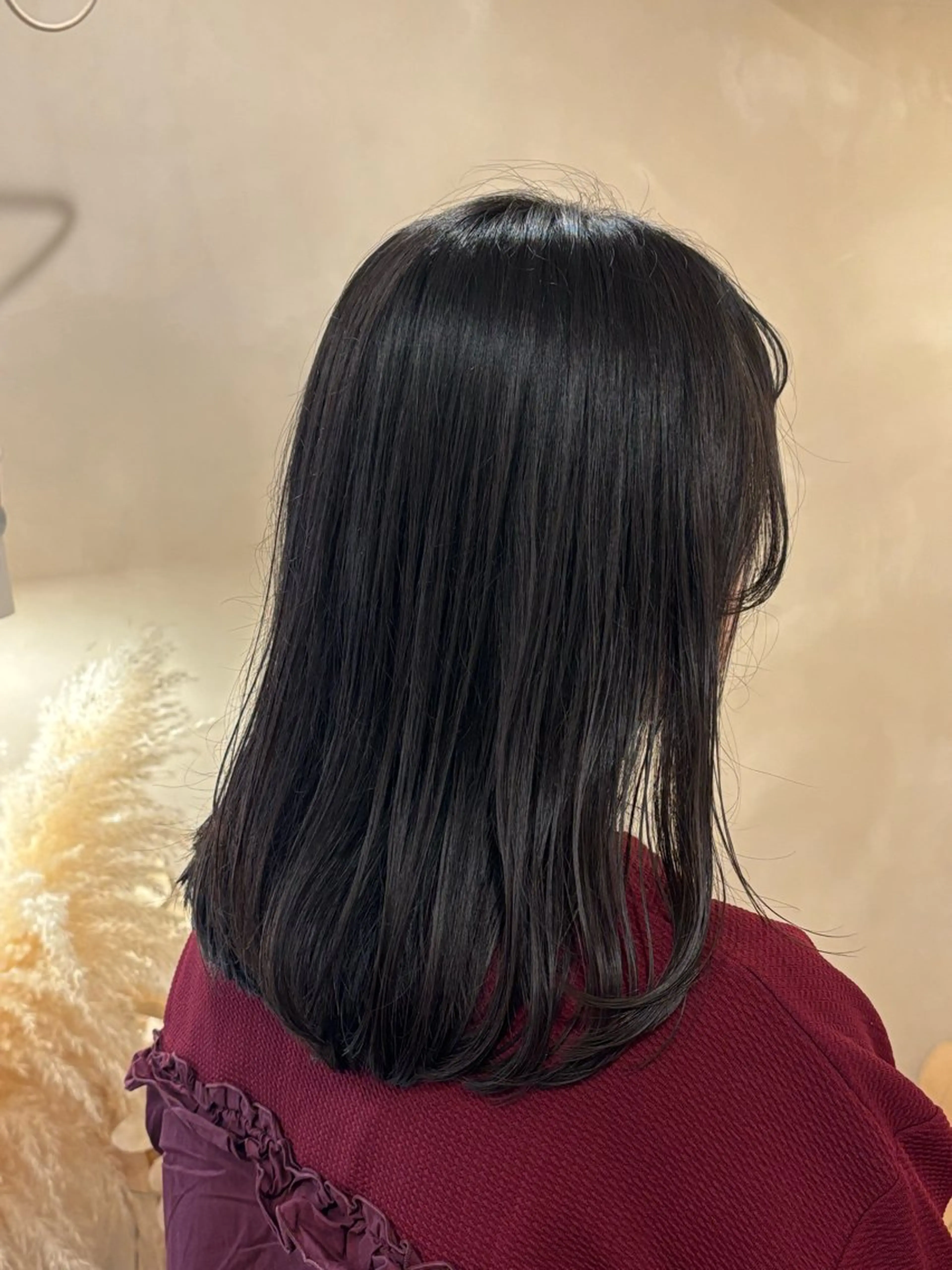 ミディアム シンバヒナノ/パーマ レイヤーカット/ボブのヘアスタイル