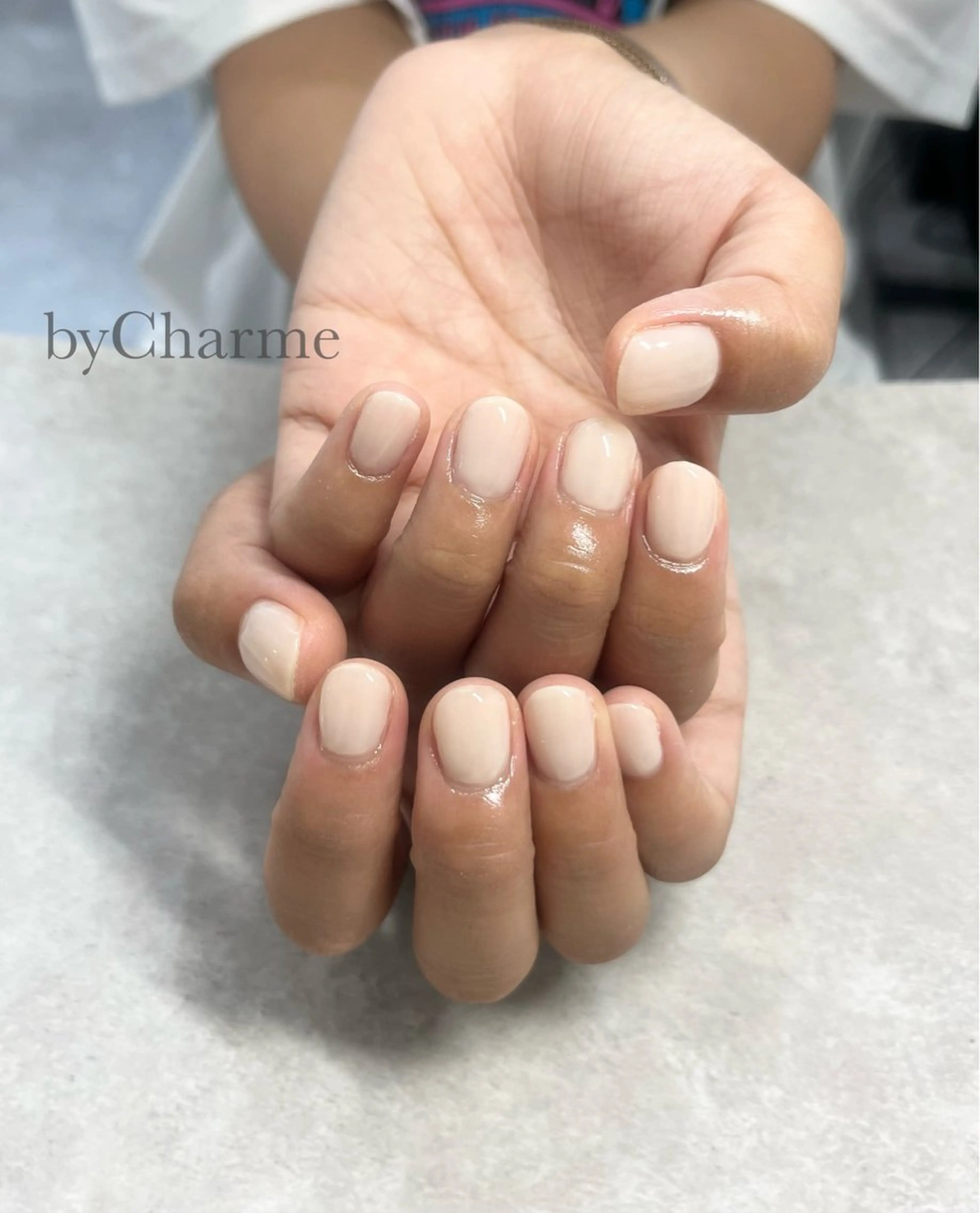 ネイル ワンカラーネイル Ray. Maayaのネイルデザイン