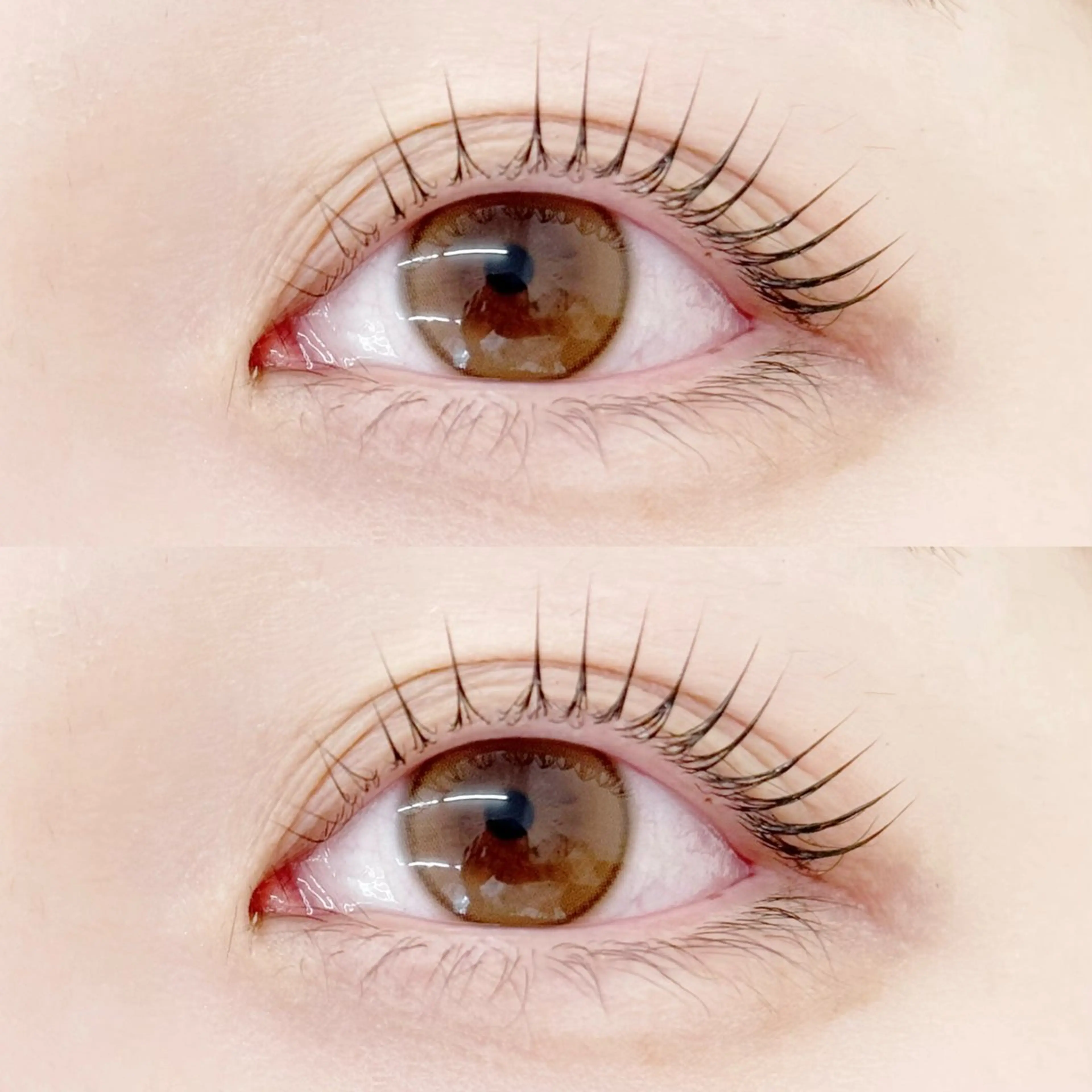 マツエク・マツパ 束感まつ毛 フラットラッシュ 韓国風マツエク ナチュラル パリジェンヌラッシュリフト マツパ CLUTCH江坂 こんどうのマツエク・マツパデザイン