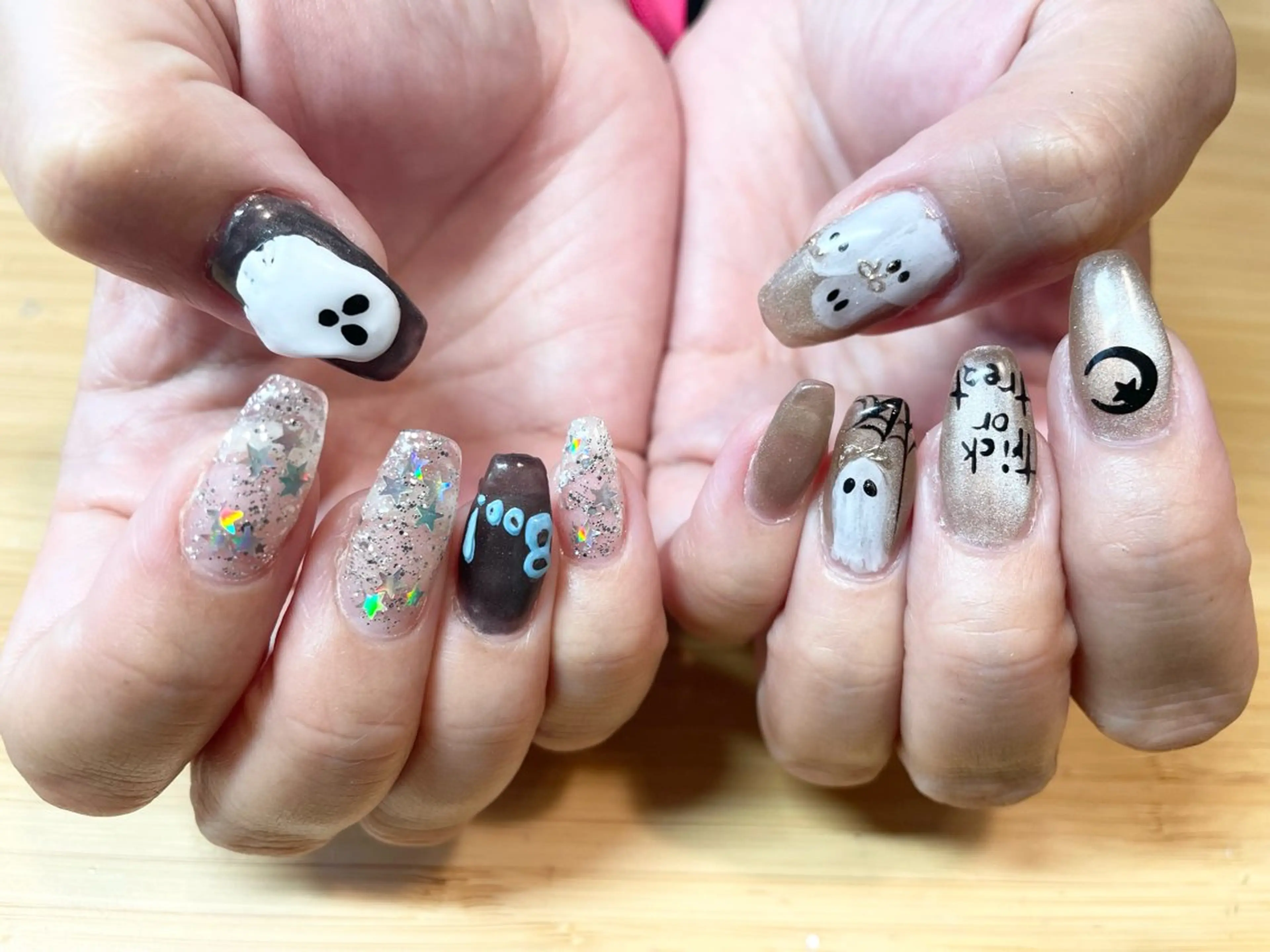 ネイル ハロウィン ハンドネイル Nailist Missaのネイルデザイン