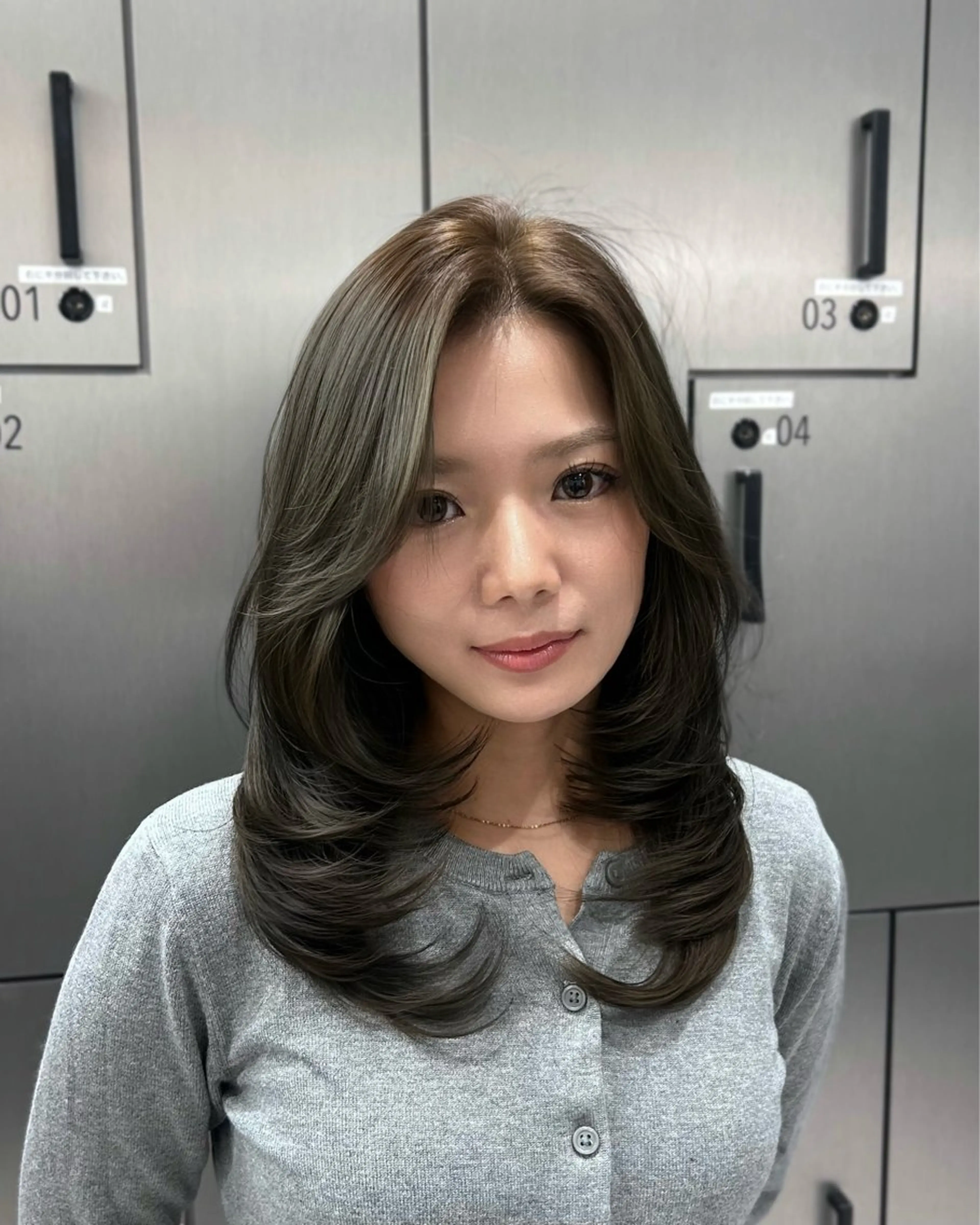 ロング レイヤーカット カット ヘアカラー トリートメント 大人レイヤー/艶美髪 🇺🇸TOMONAのヘアスタイル