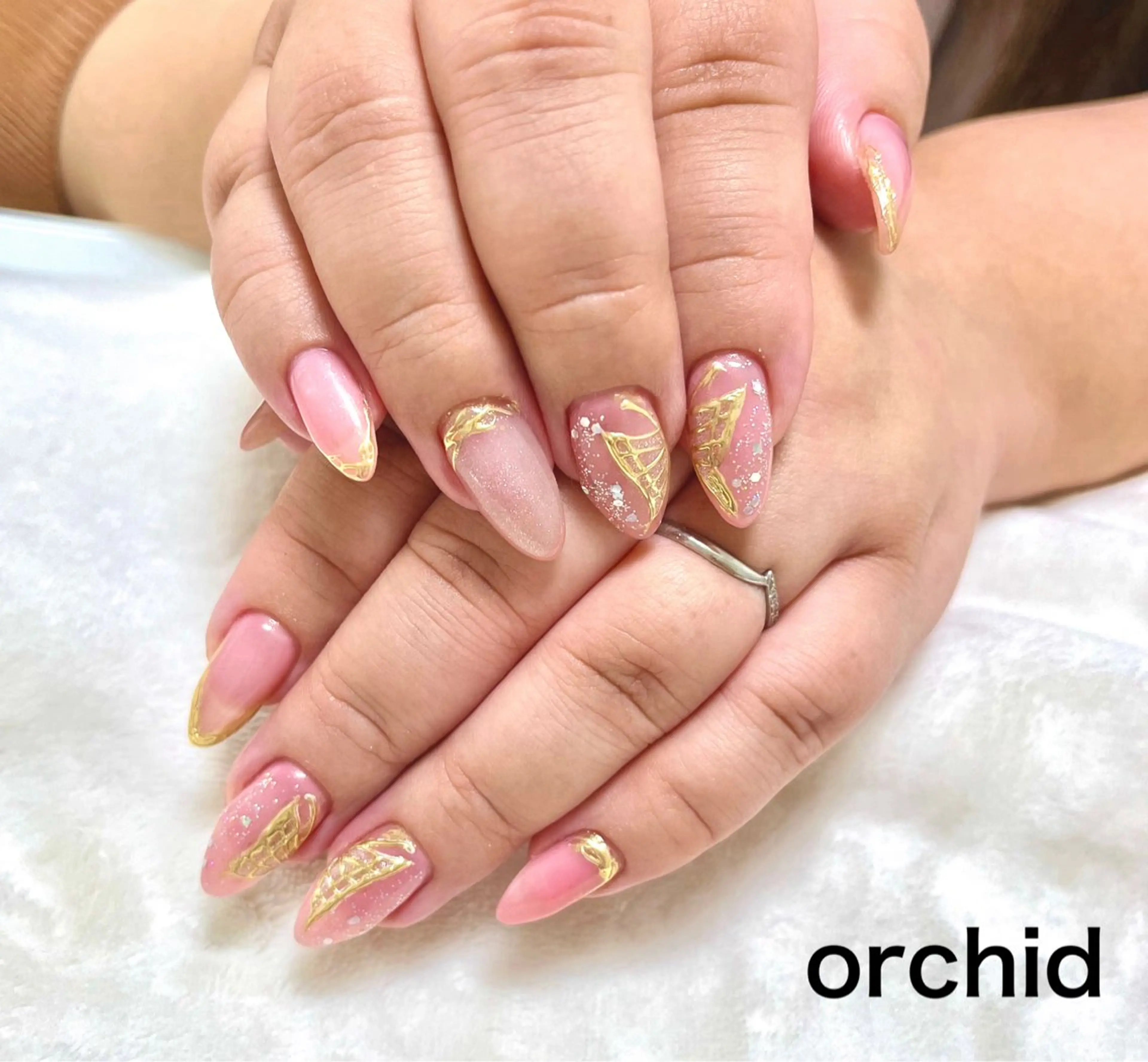 ネイル orchid ♡オーキッドのネイルデザイン