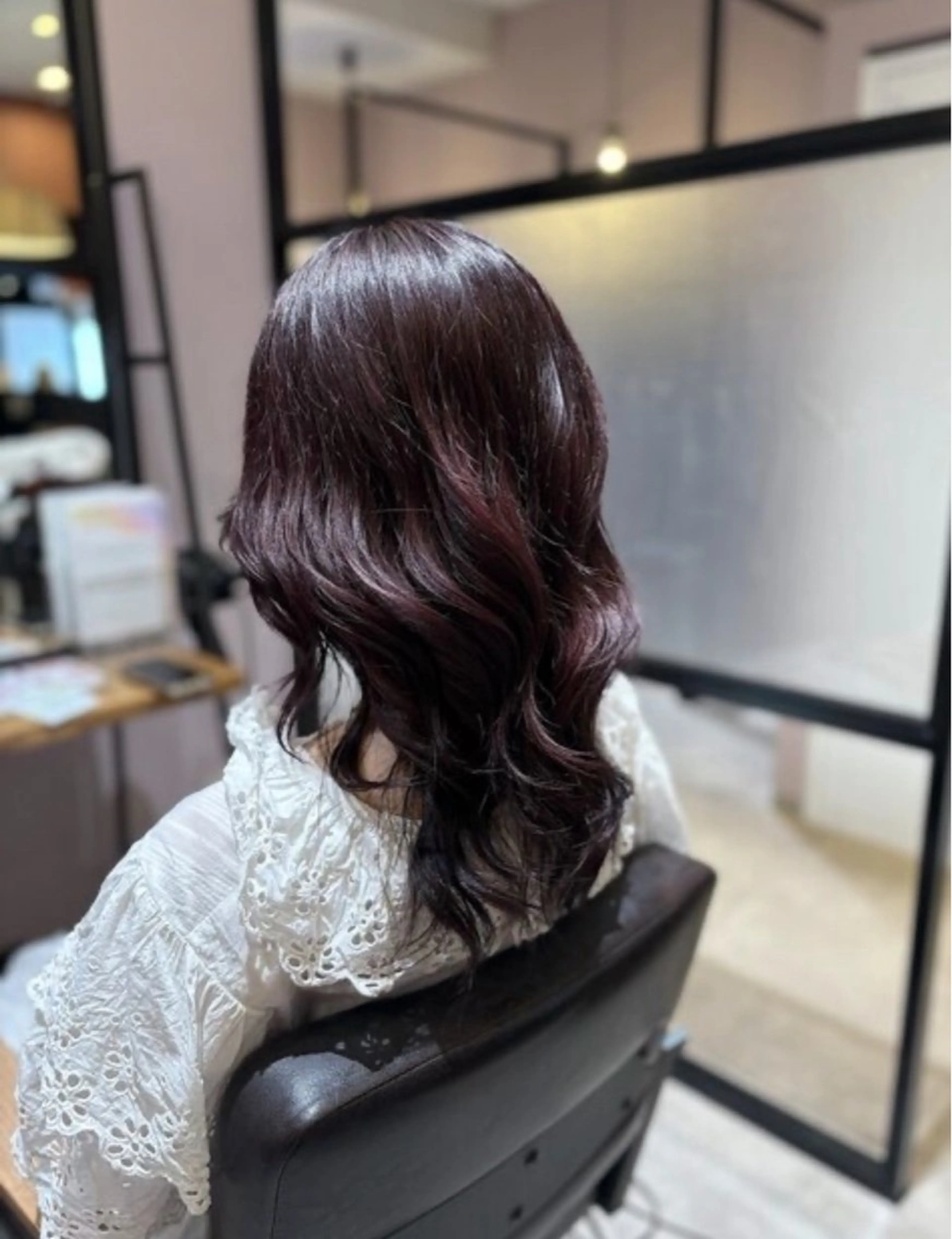 カラー 梶 瑞希のヘアスタイル