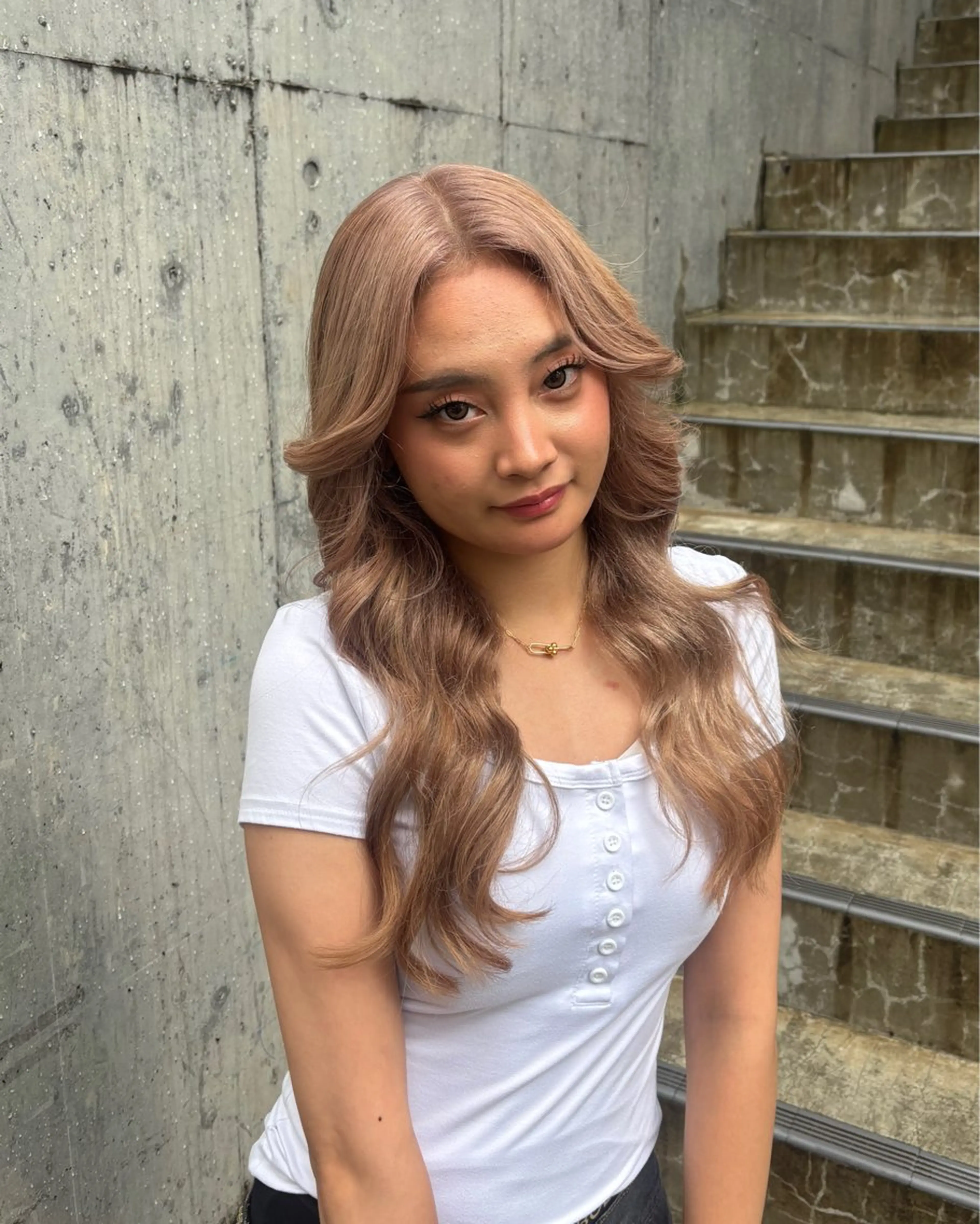 カラー ヘアカラー トリートメント ハイトーン/ギャル No.1/ルイヤのヘアスタイル