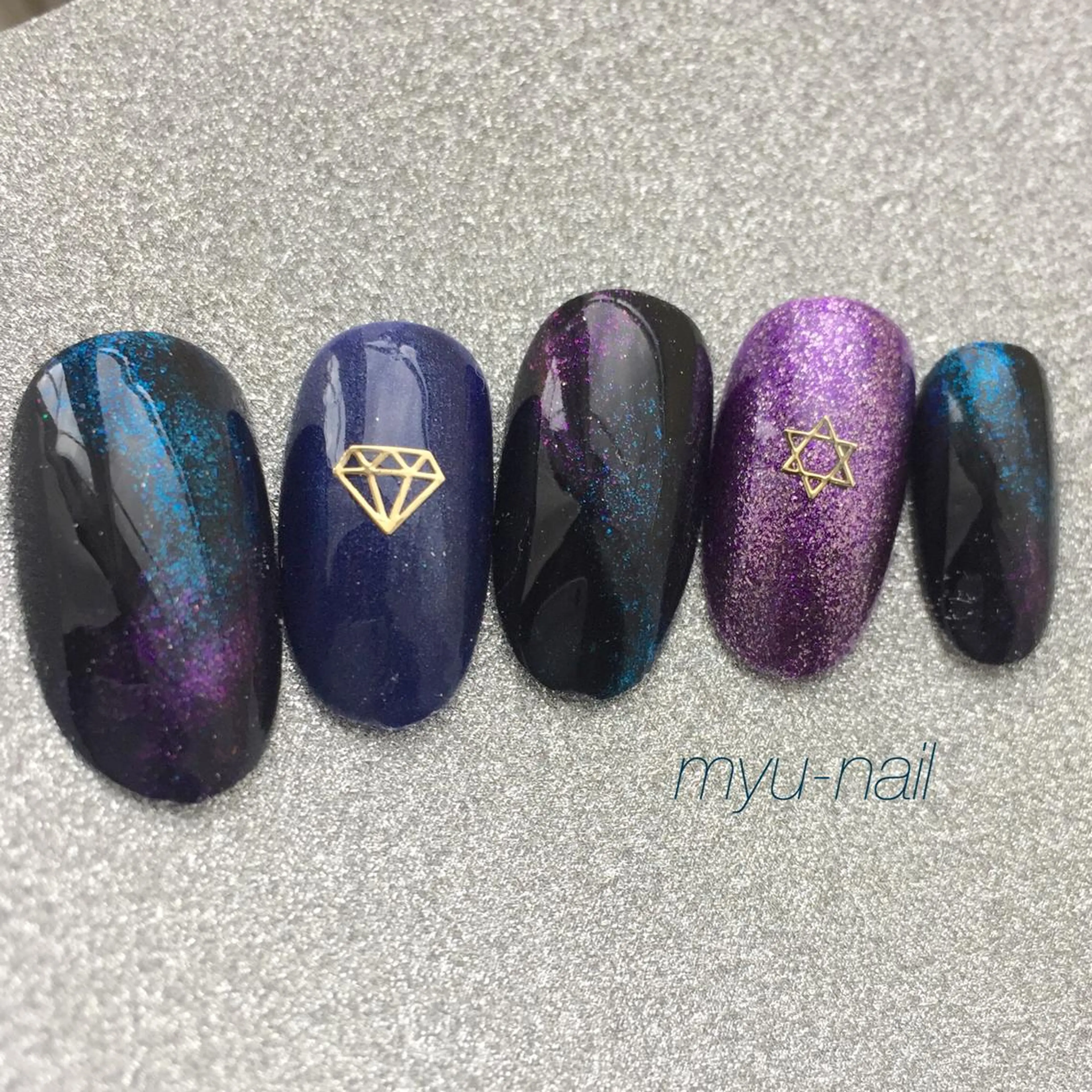 ネイル シンプルネイル ネイルチップ ホームサロン myu-nailのネイルデザイン