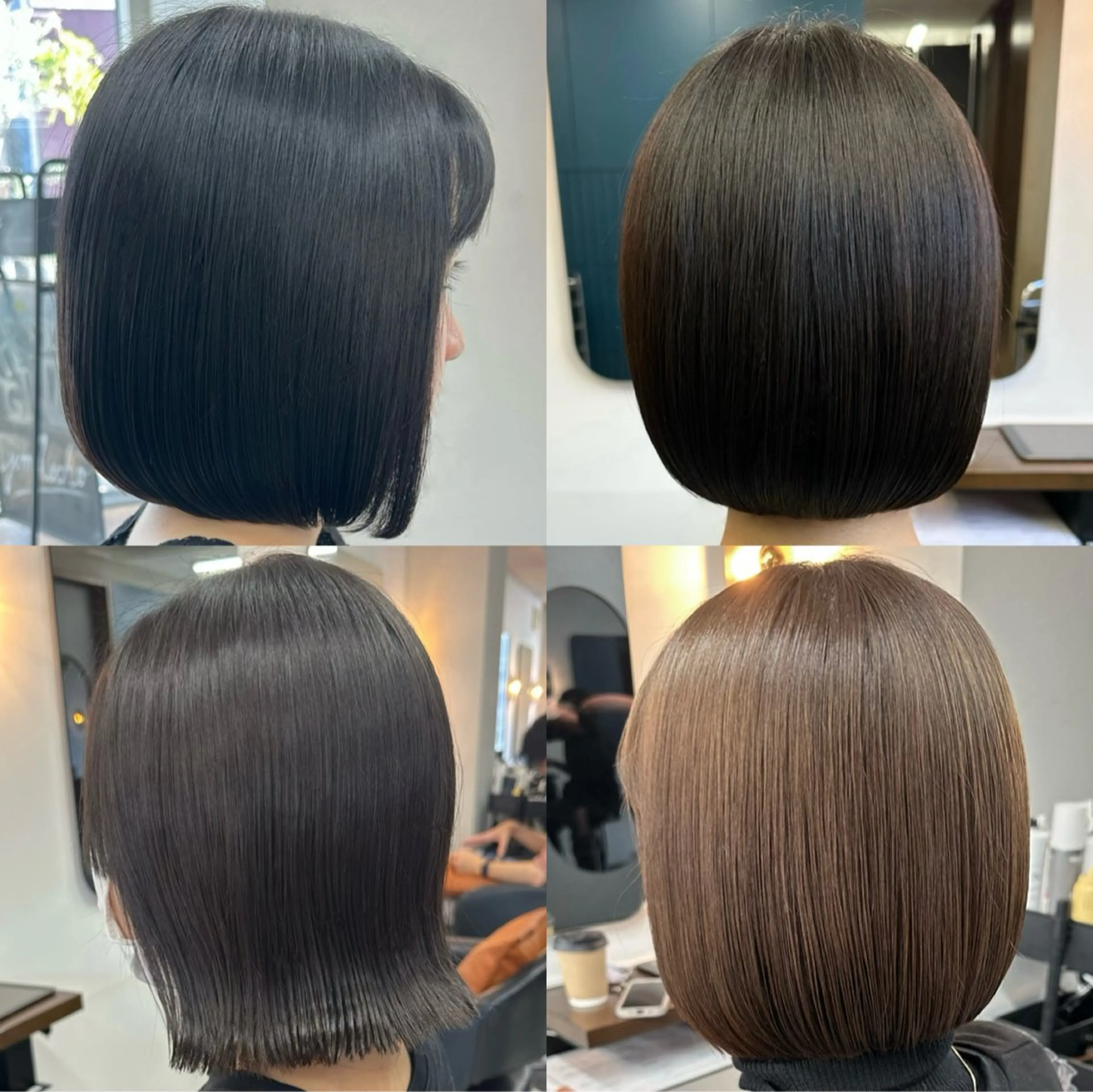 ショート カラー パーマ 守屋 寿哉のヘアスタイル