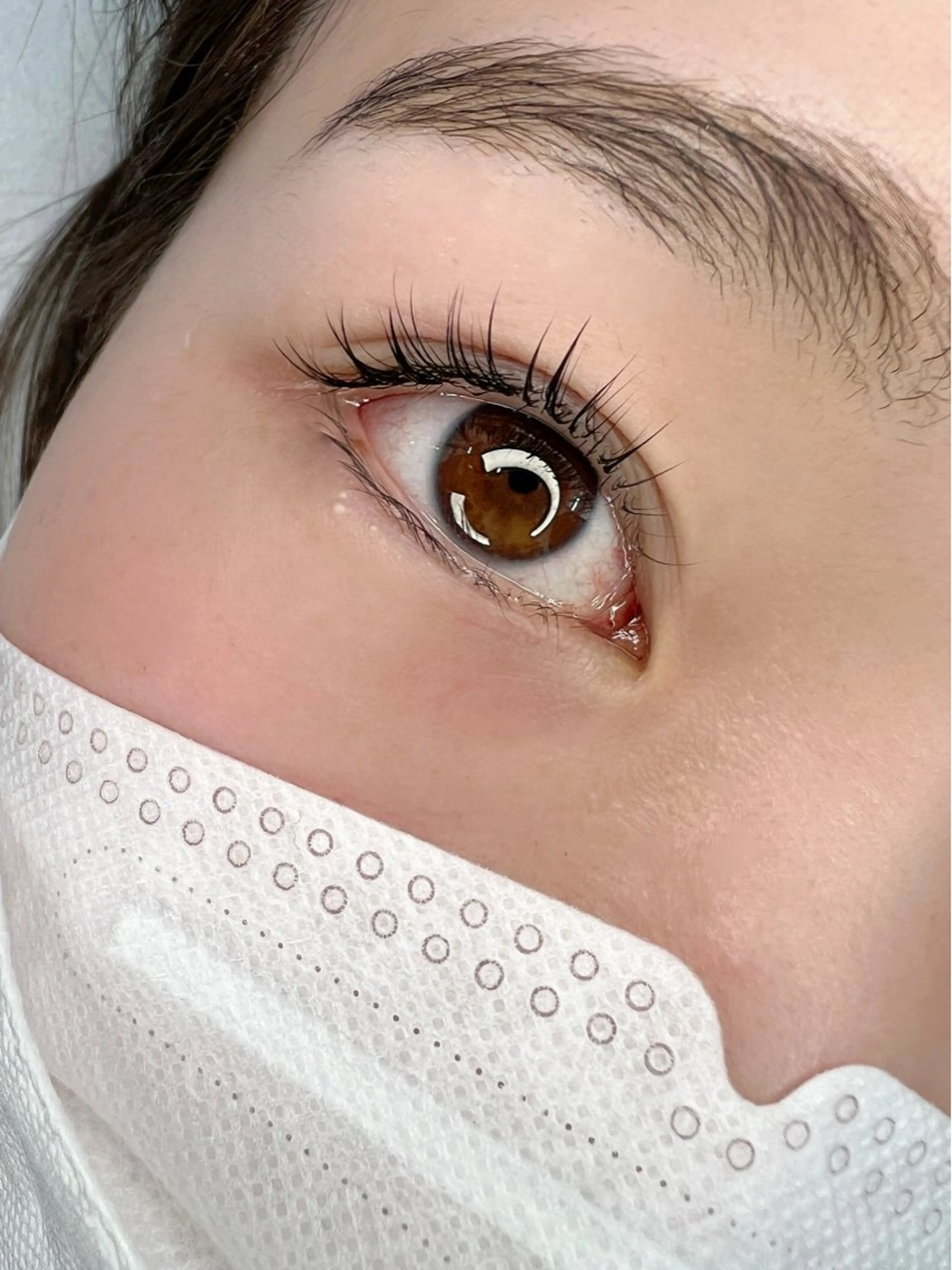 【まつげエクステ】フラットラッシュ100本¥6,500❣️アイシャンプー付！ベテランスタッフが施術｡.*の写真