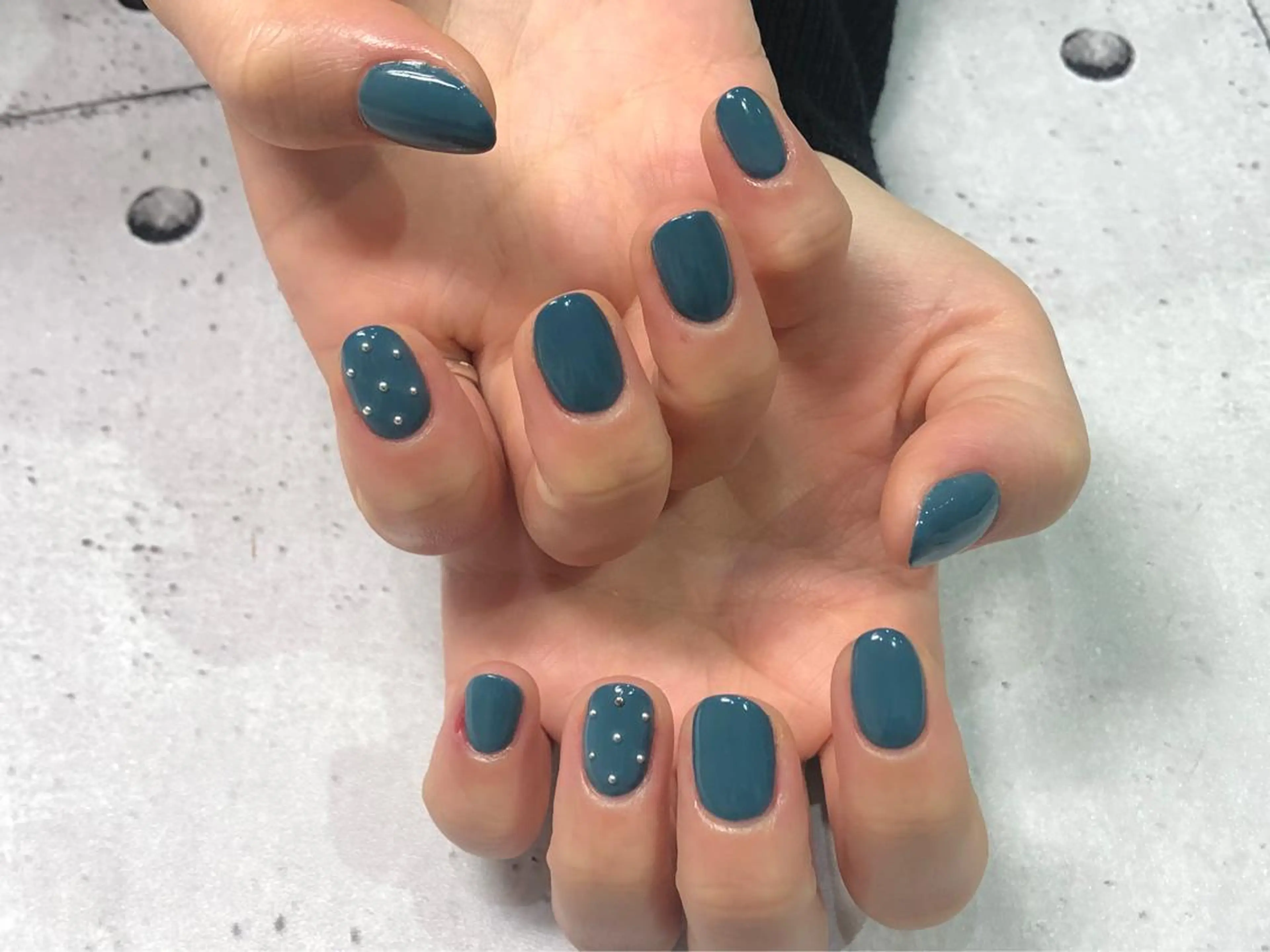 ネイル アートネイル ワンカラーネイル ハンドネイル fairy 村居 愛香のネイルデザイン