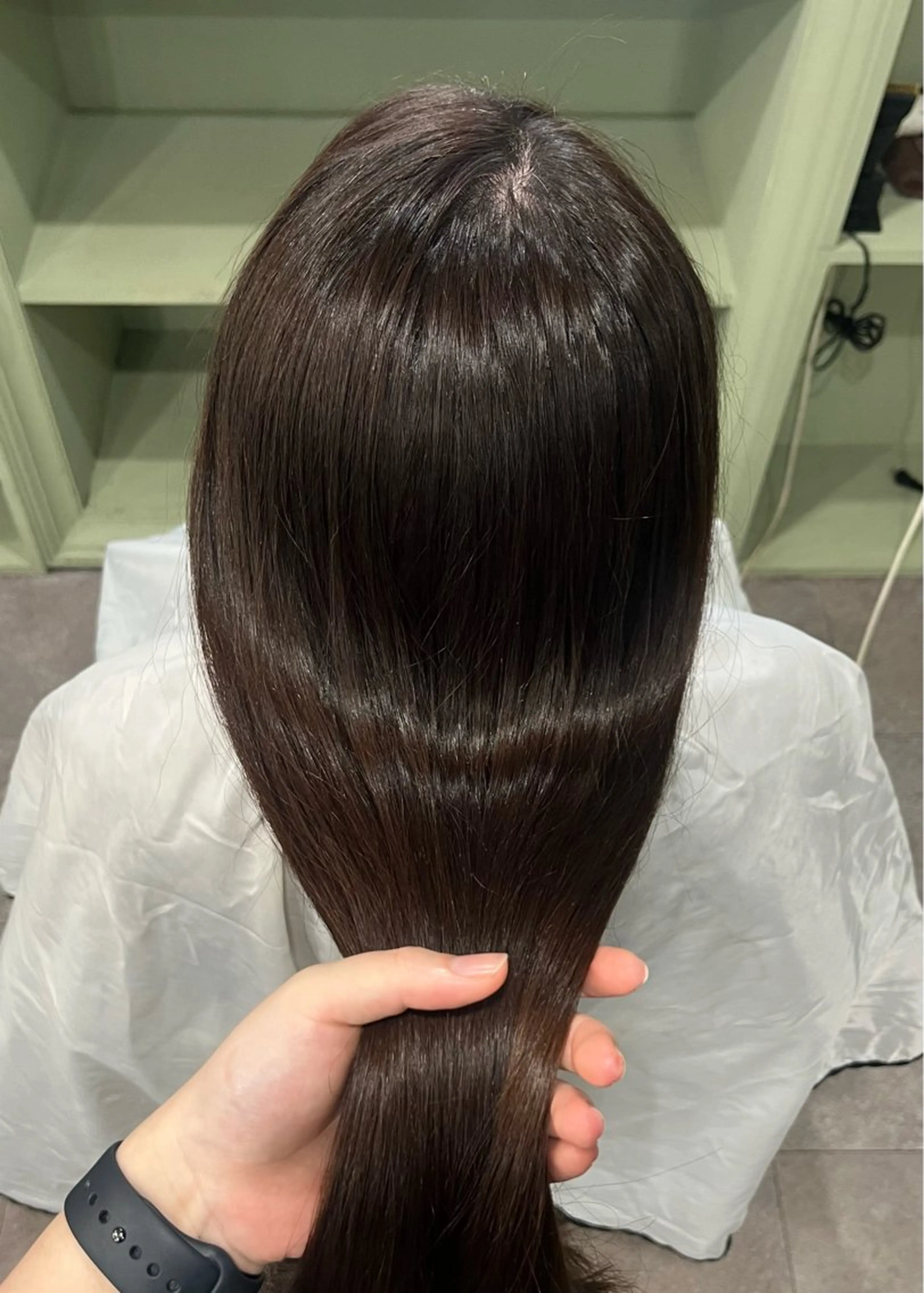 パーマ 縮毛矯正 縮毛矯正 GNM TOKYO GUNHEE&MUJIN所属・AYANE ◝✩韓国ヘアのヘアスタイル