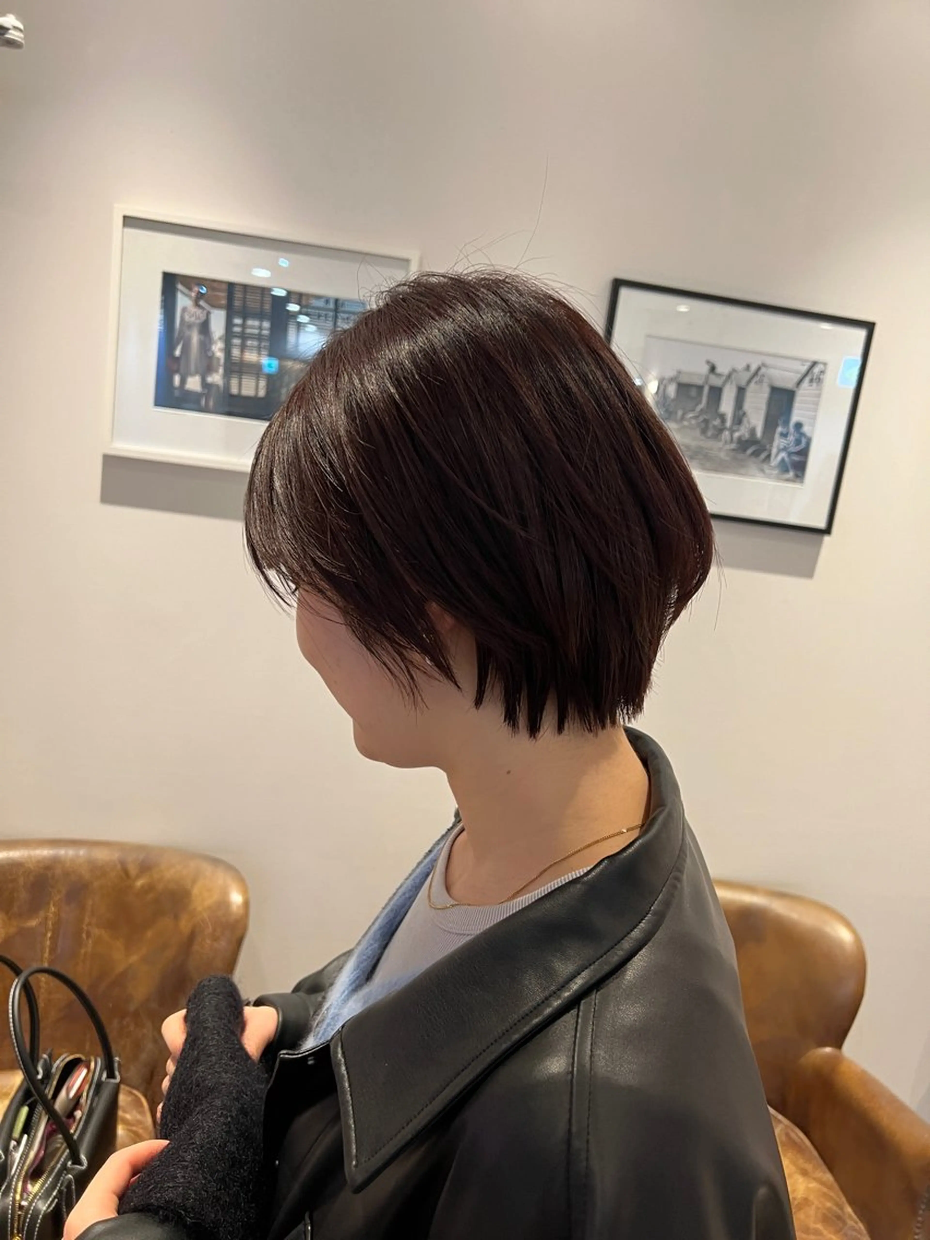 ショート ショートヘア beleefric 🩵黒木芽衣のヘアスタイル