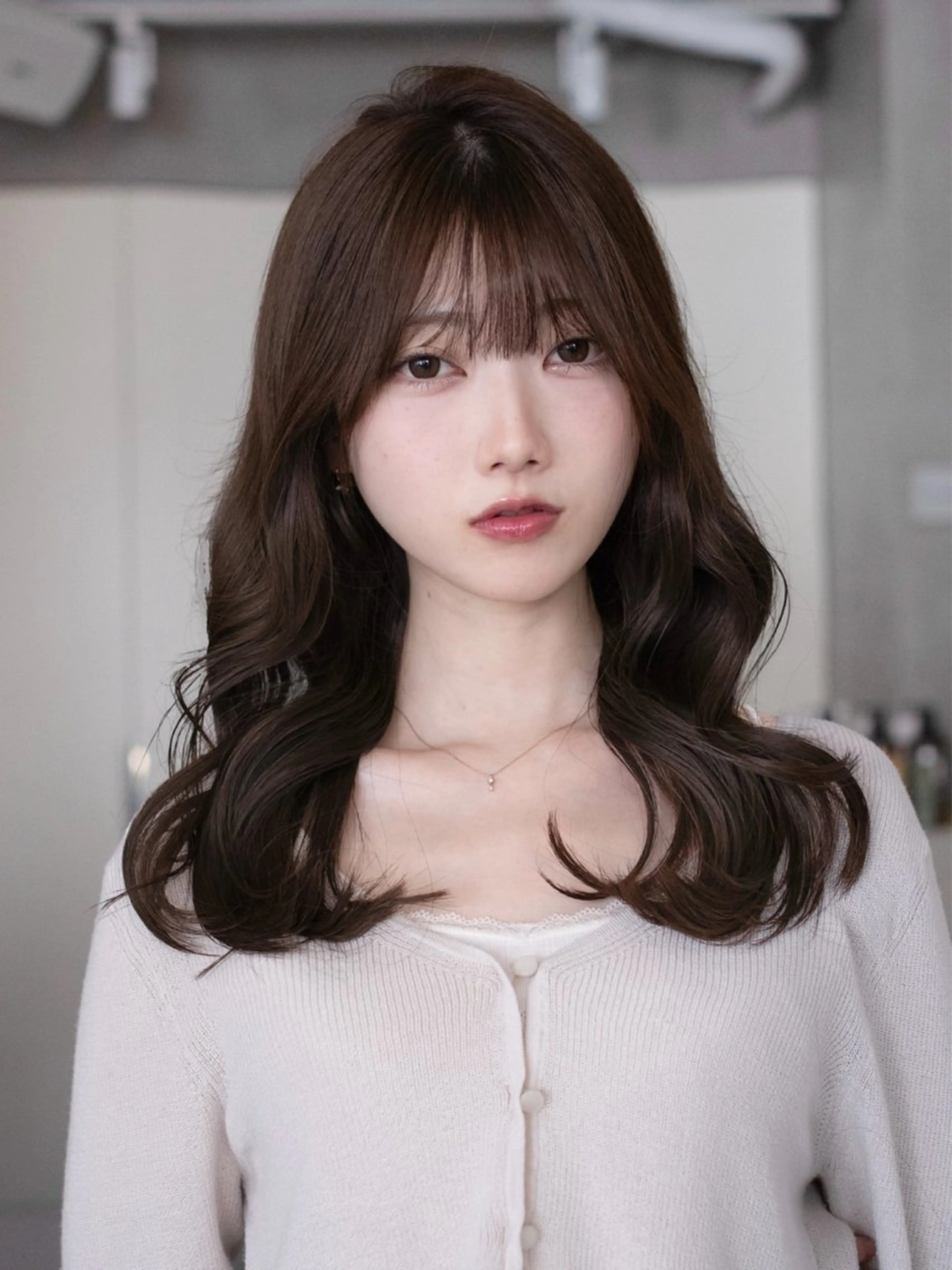 ロング カラー カット ヘアカラー トリートメント techné所属・ショウタ/レイヤーカ ット/透明感カラーのヘアスタイル