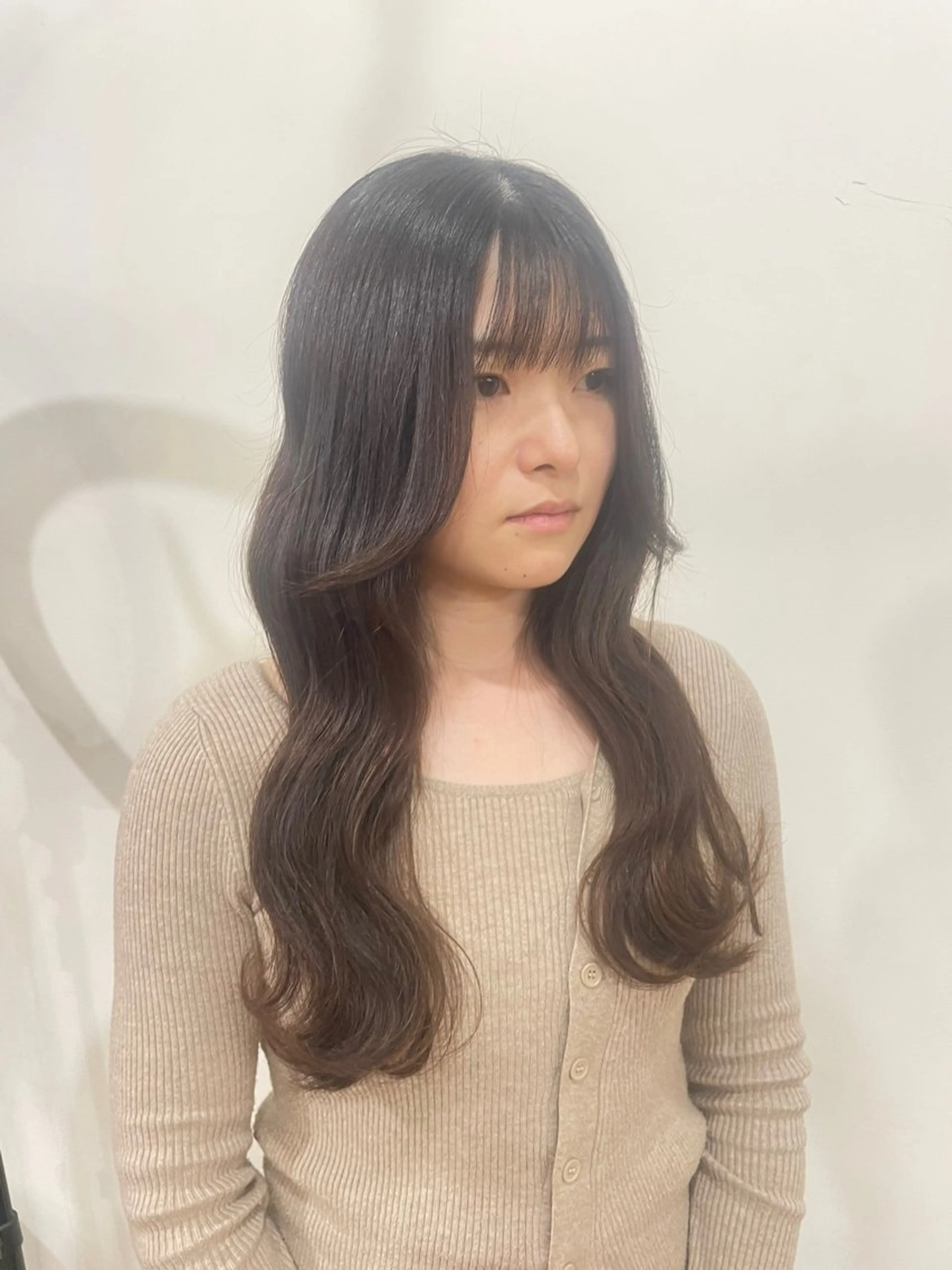 ロング カラー REM所属・渋谷 とまとのヘアスタイル
