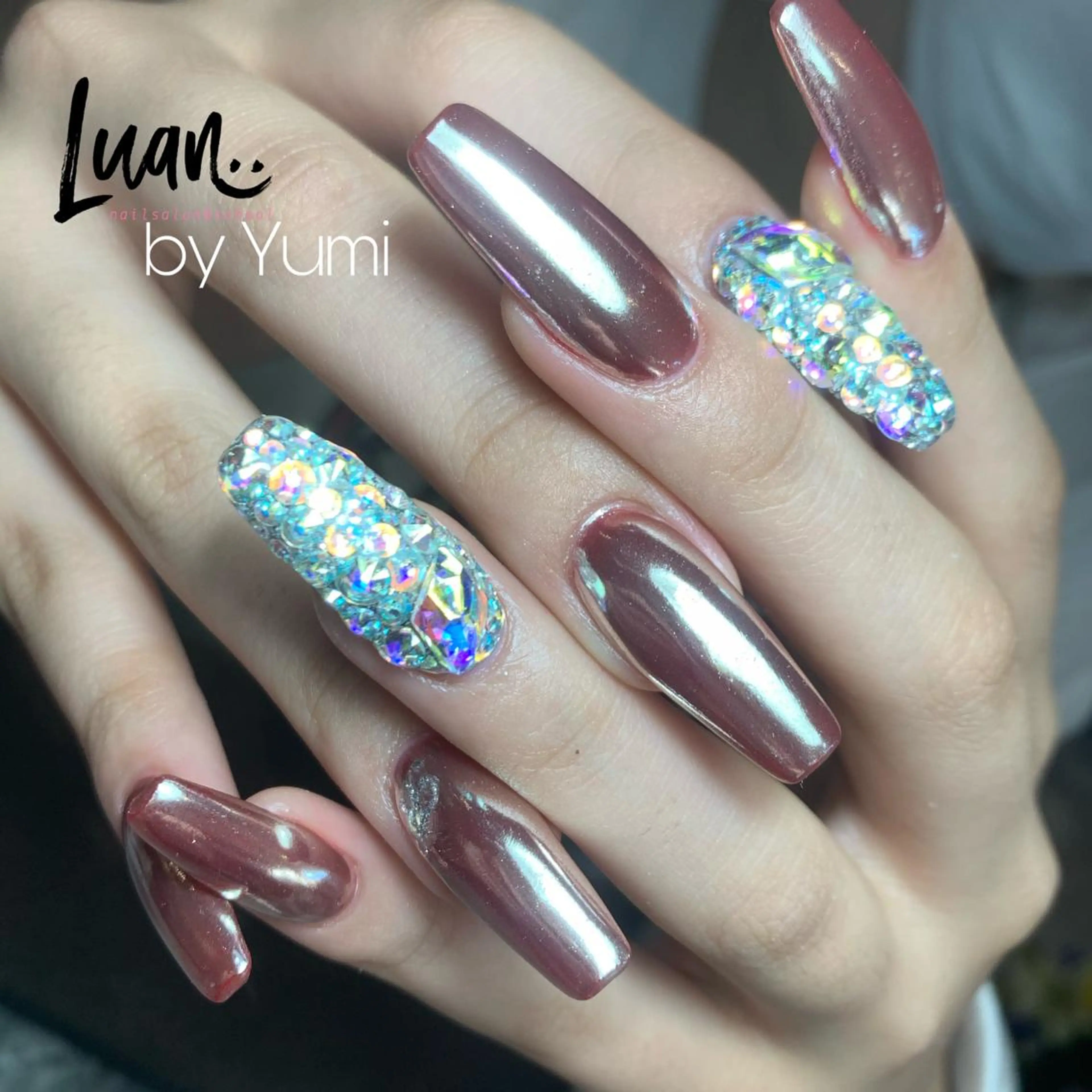 ネイル nailsalon＆school  Luan所属・Luan Mioのネイルデザイン