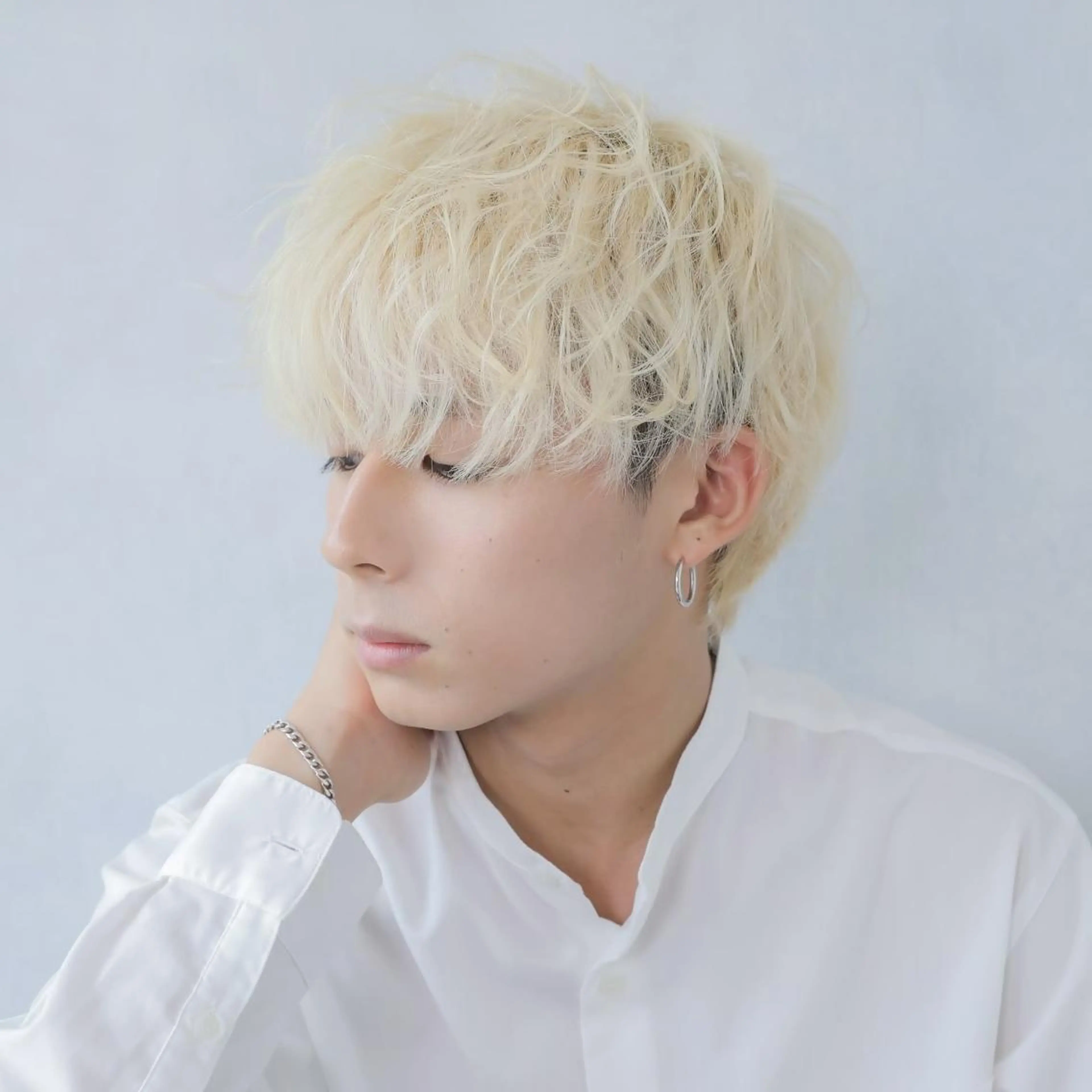 ショート カラー メンズ カット ヘアカラー Mens salon ANDYのヘアスタイル